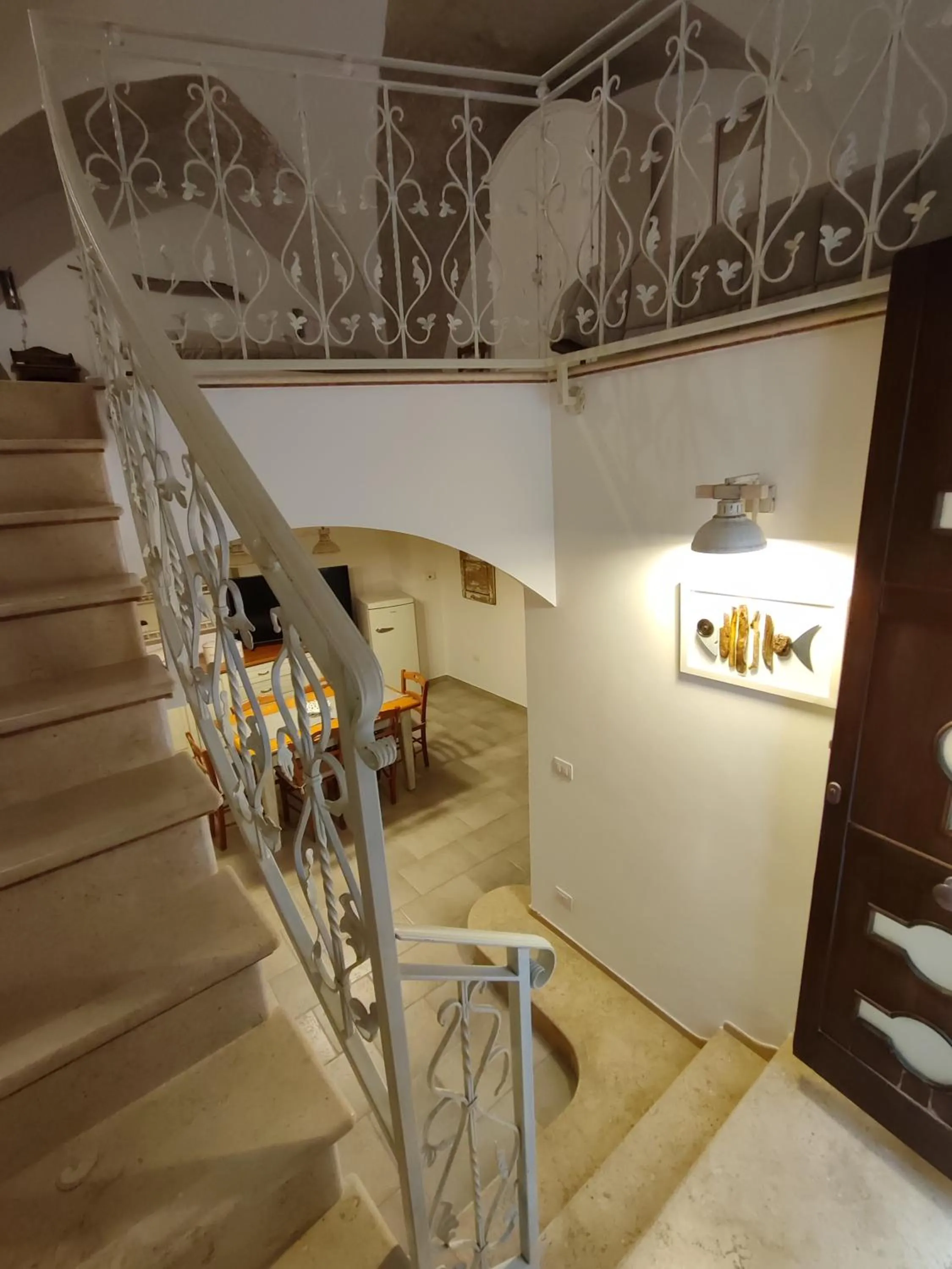 Decorative detail in B&B Punta Cutieri