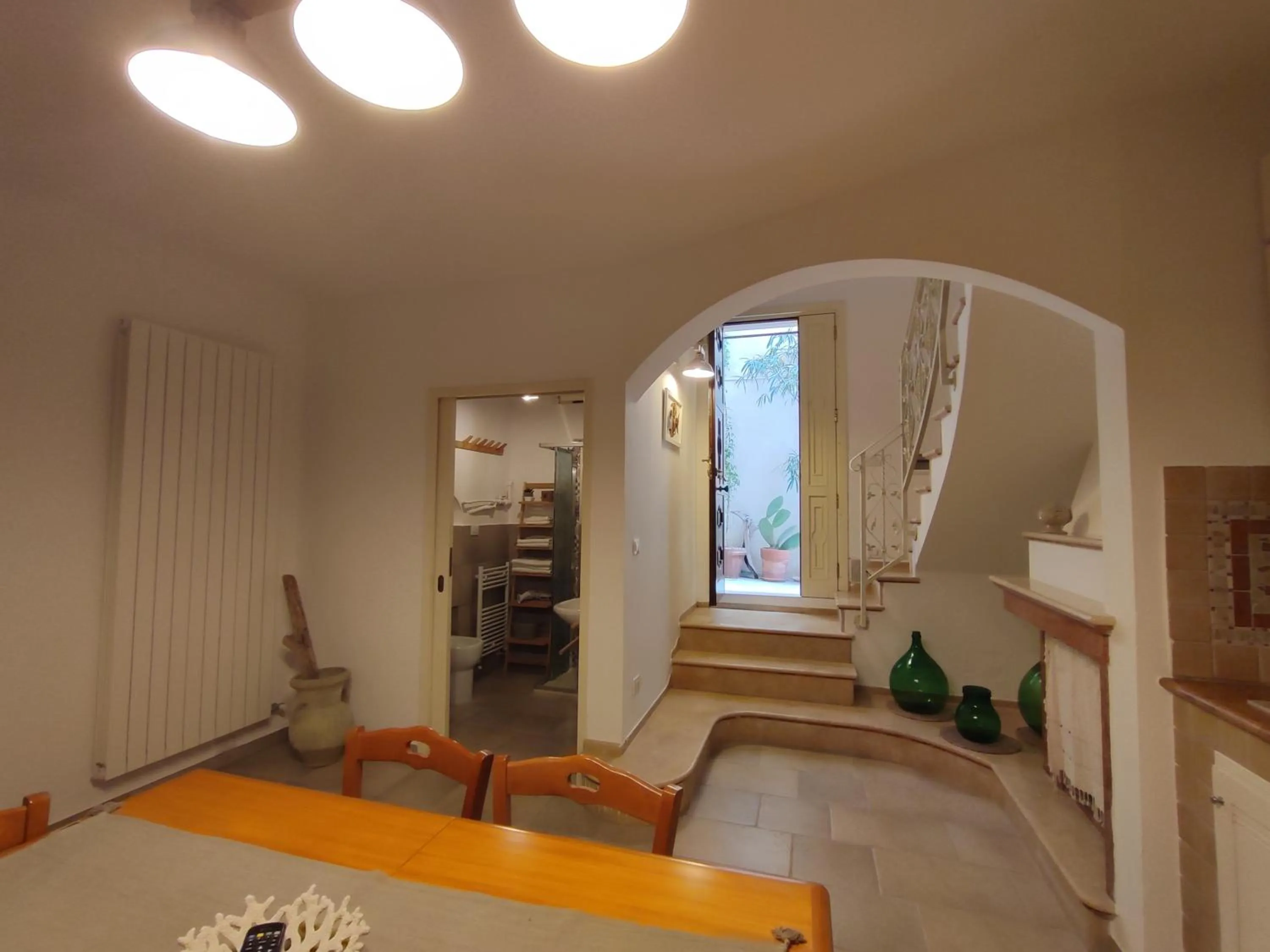 Kitchen or kitchenette in B&B Punta Cutieri