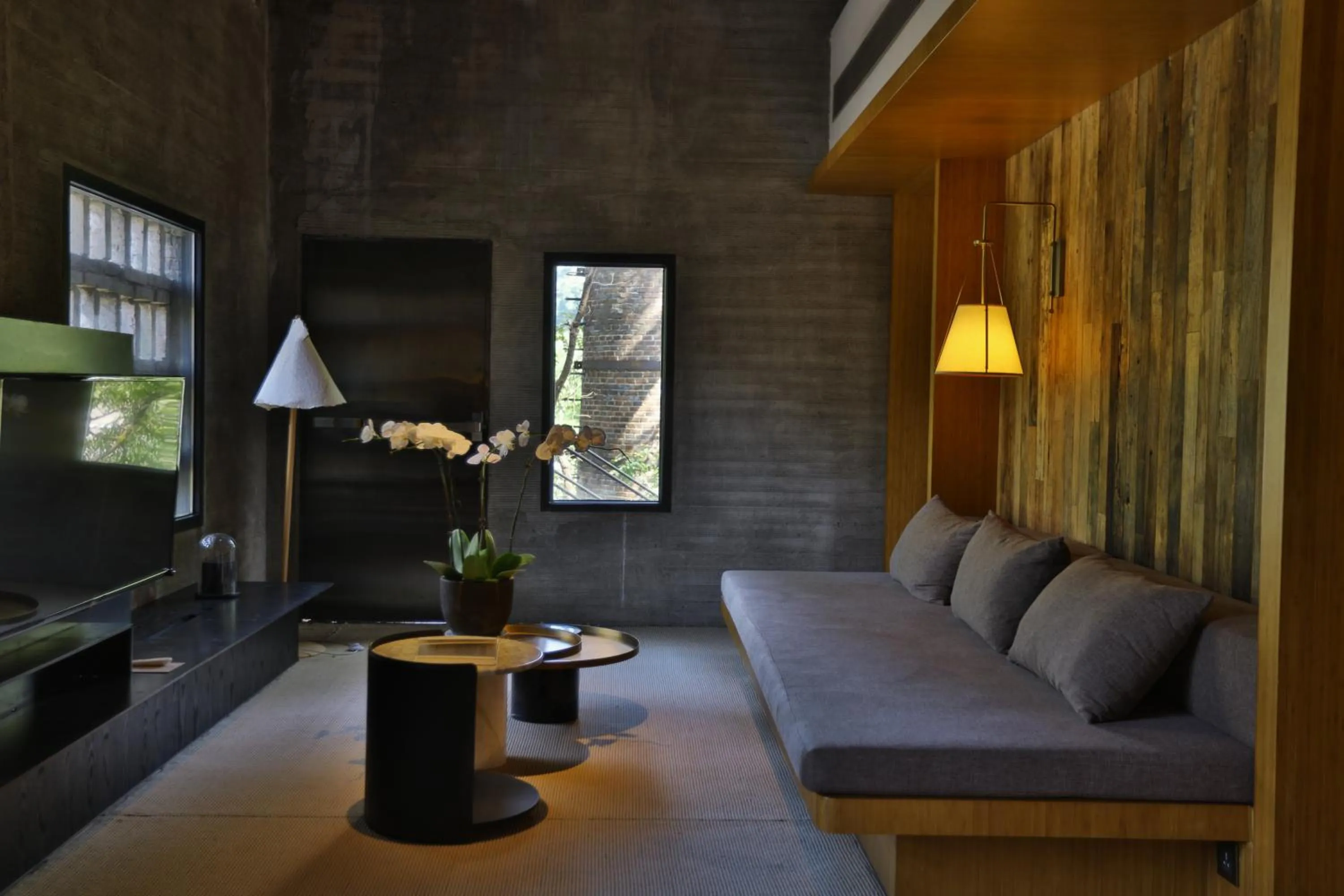 Living room in Yangshuo Sugar House