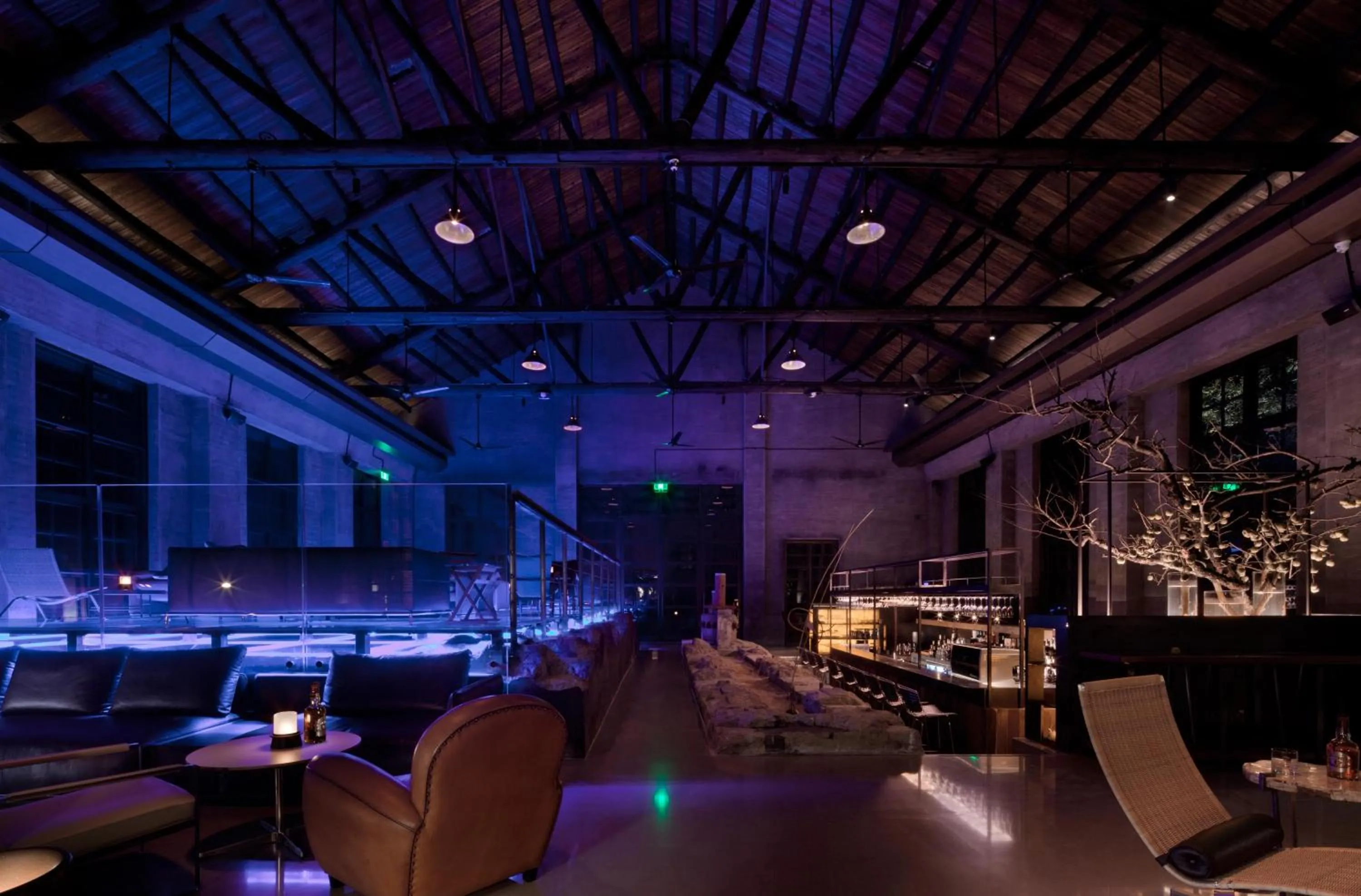 Lounge or bar in Yangshuo Sugar House