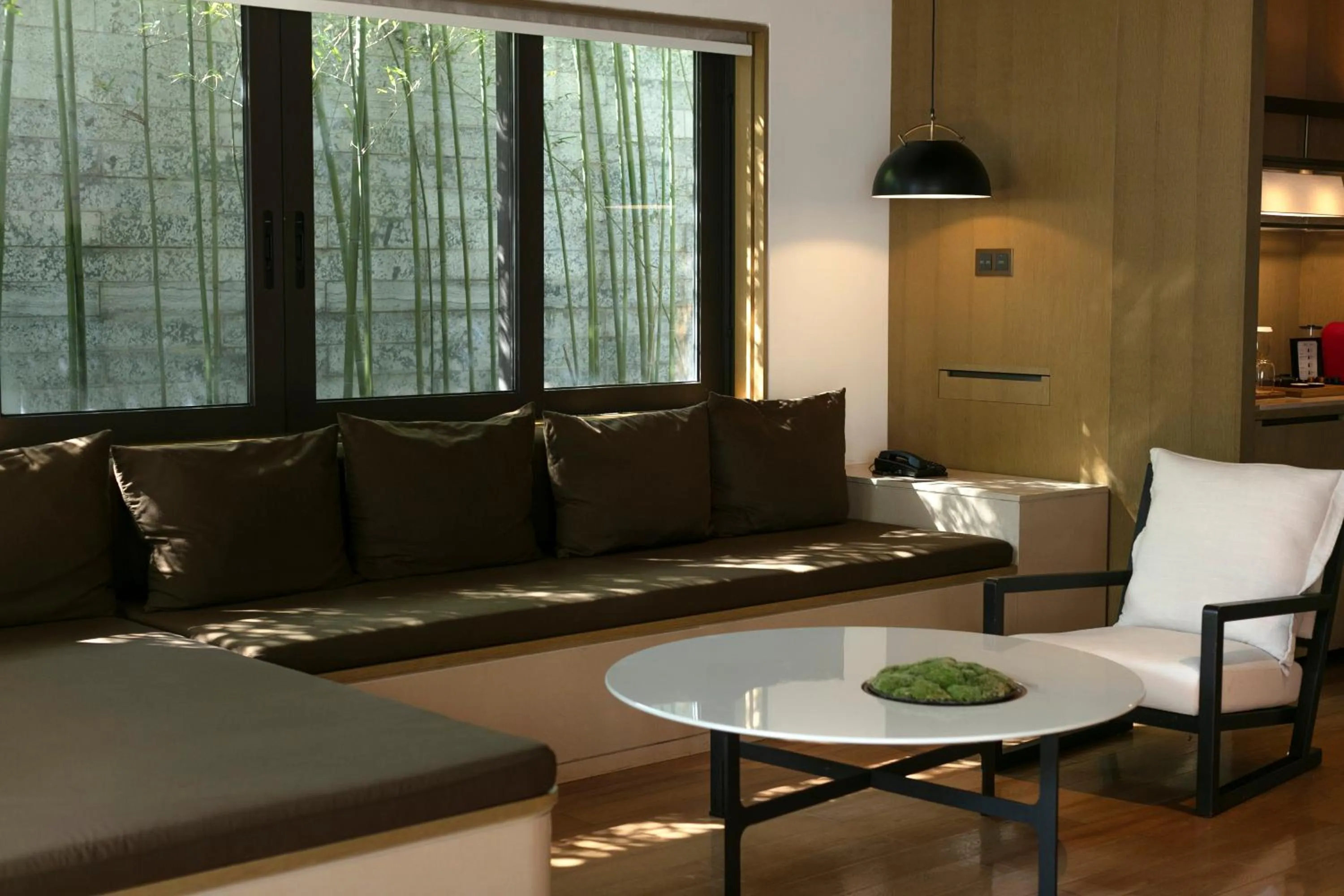 Living room in Yangshuo Sugar House