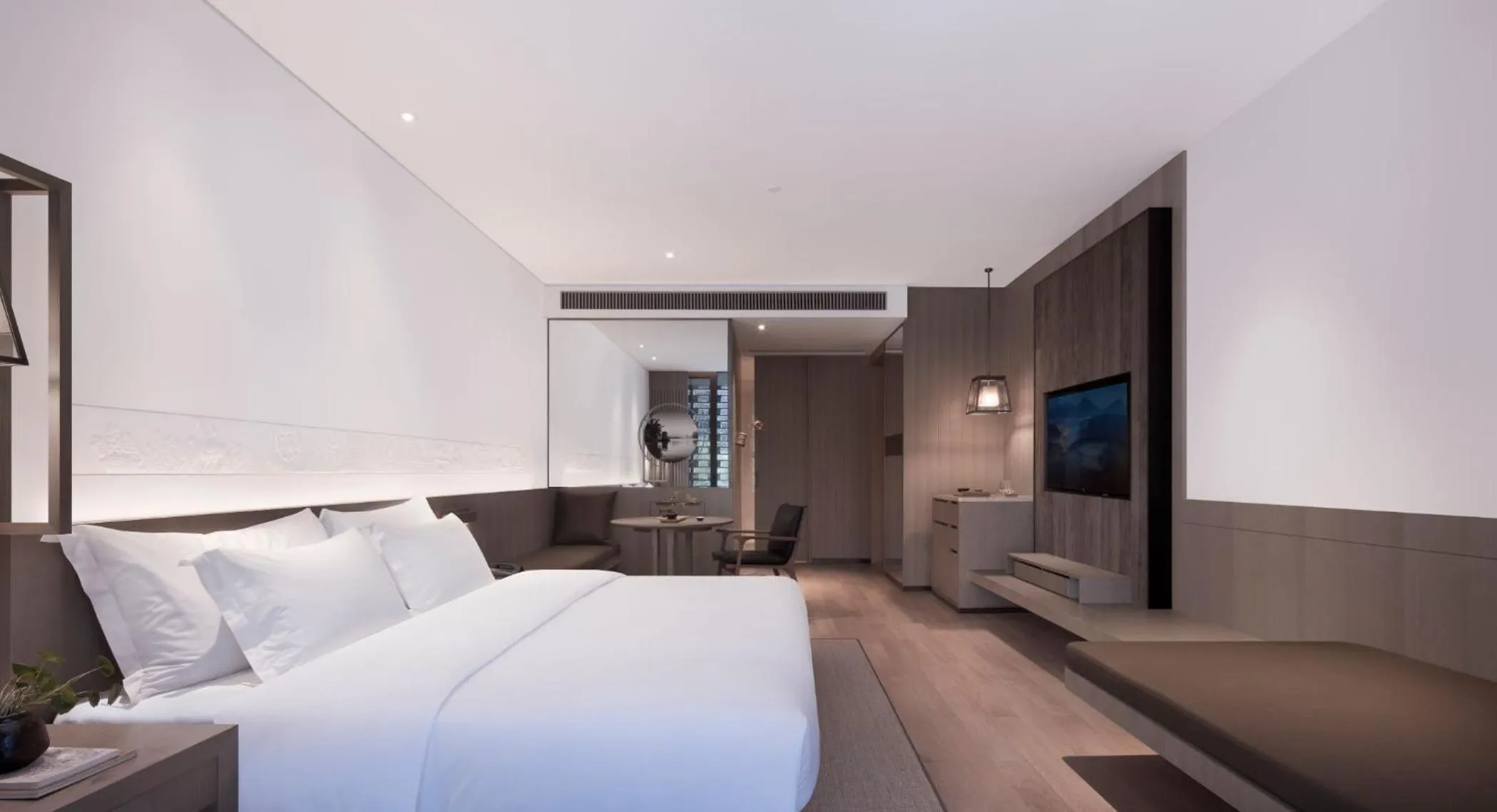 Bedroom, Bed in Yangshuo Sugar House