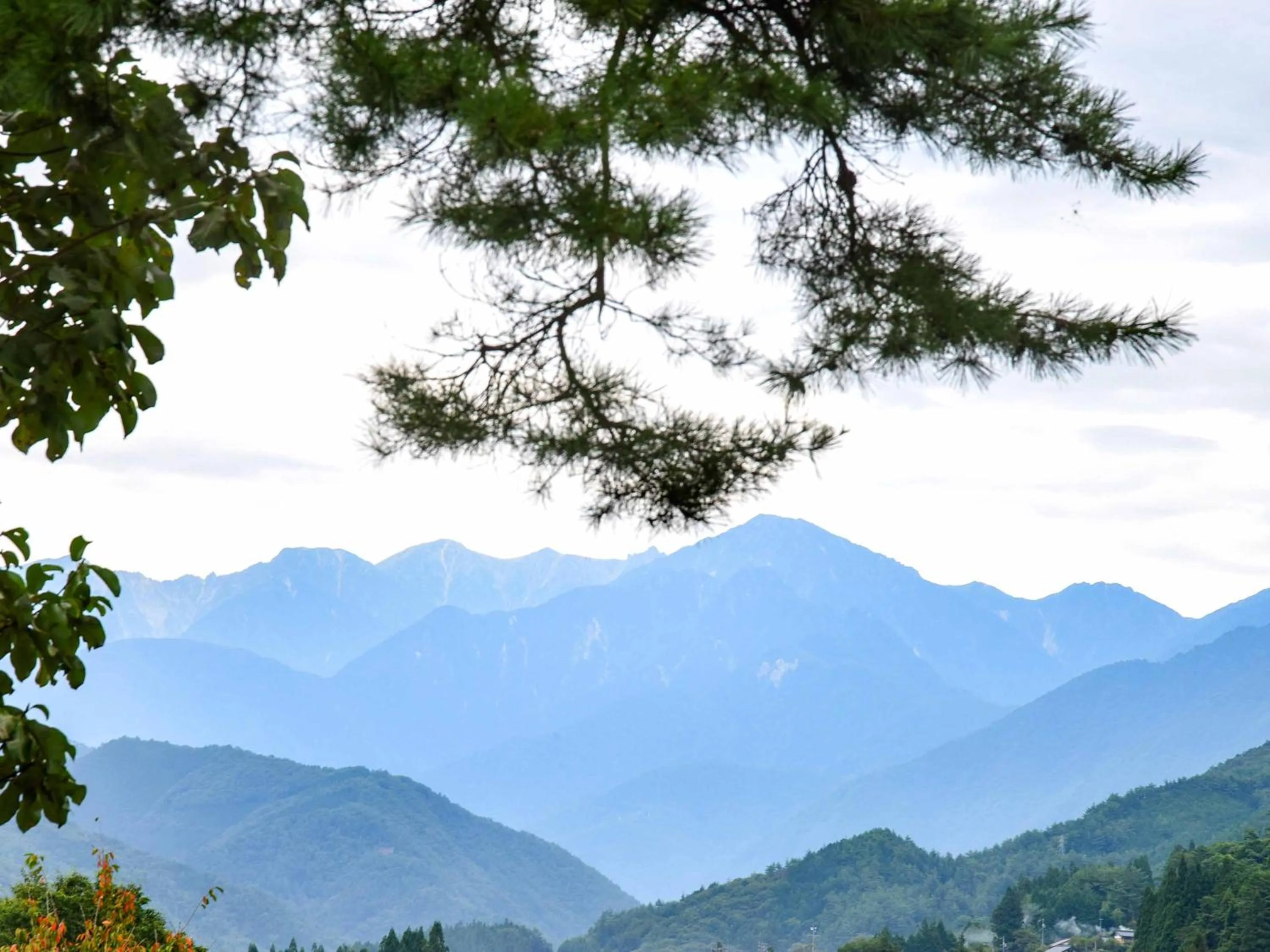 Mountain view in 阿寺温泉 フォレスパ木曽あてら荘