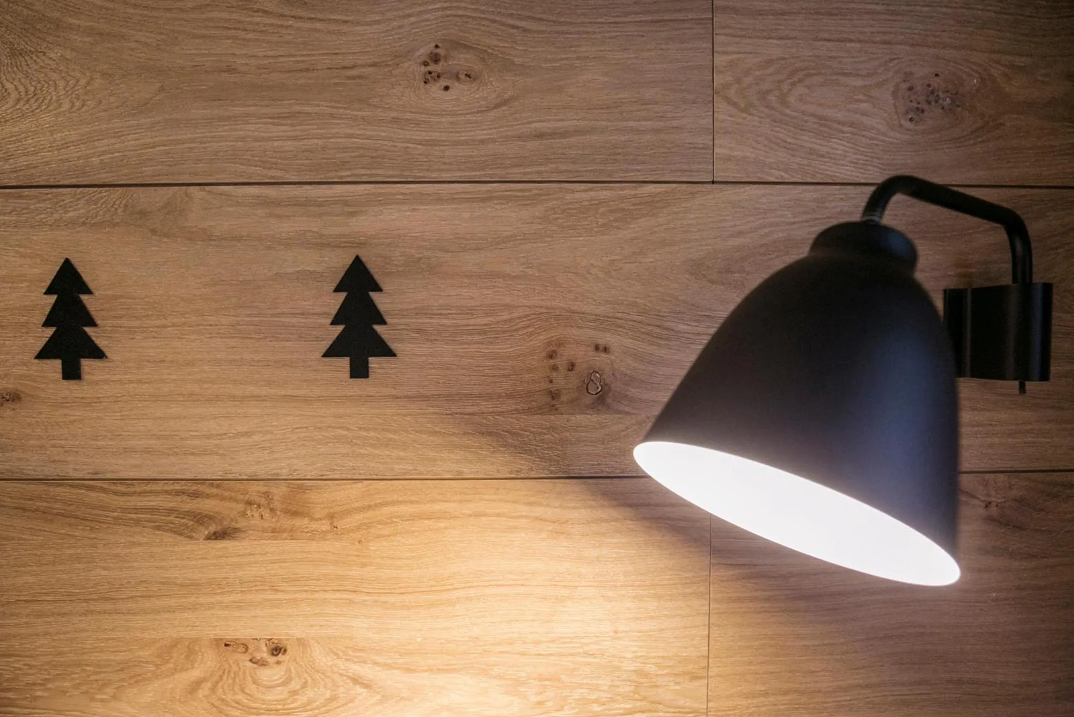 Decorative detail in Hotel Xalet Montana