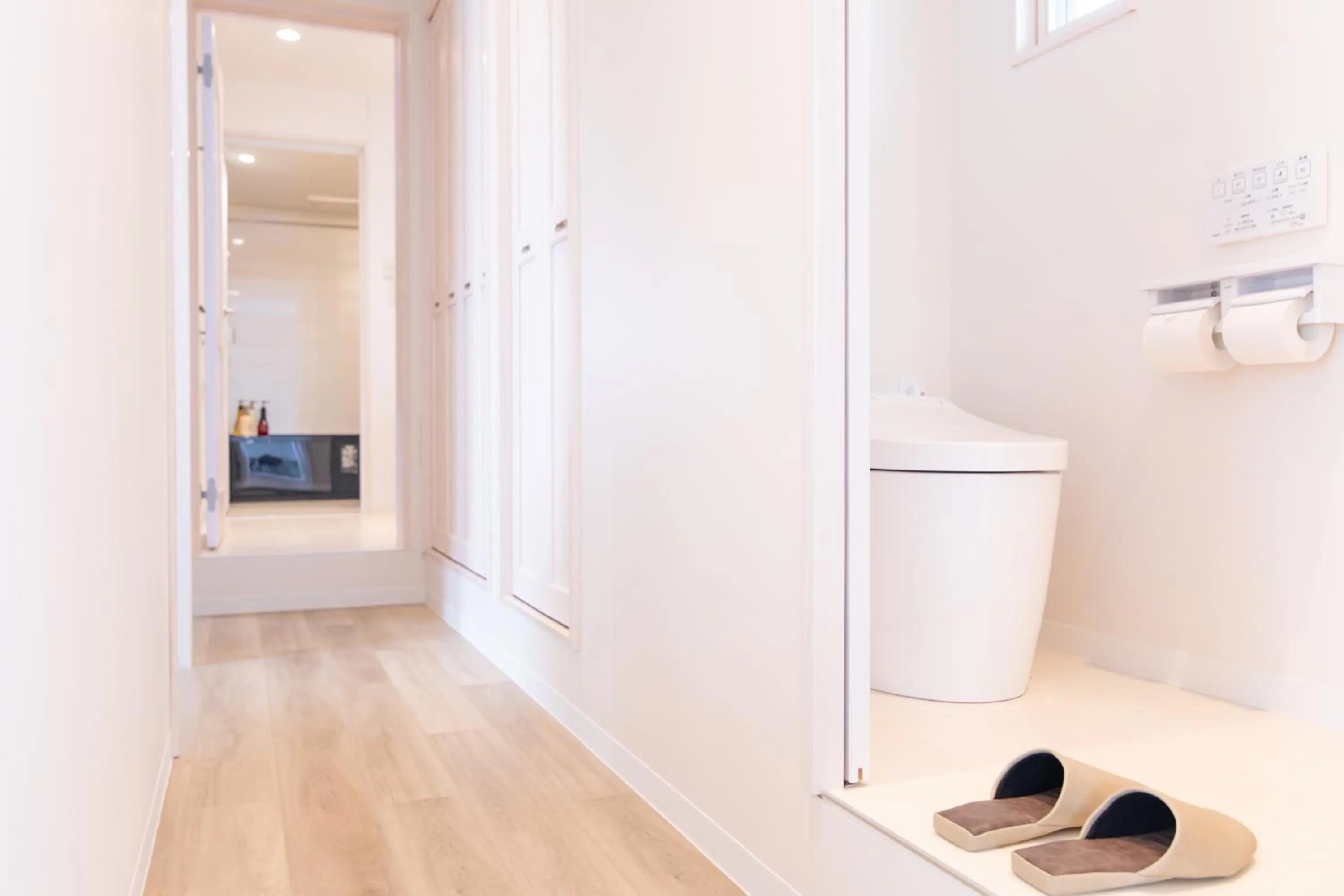 Toilet in Crystal Villa ikema