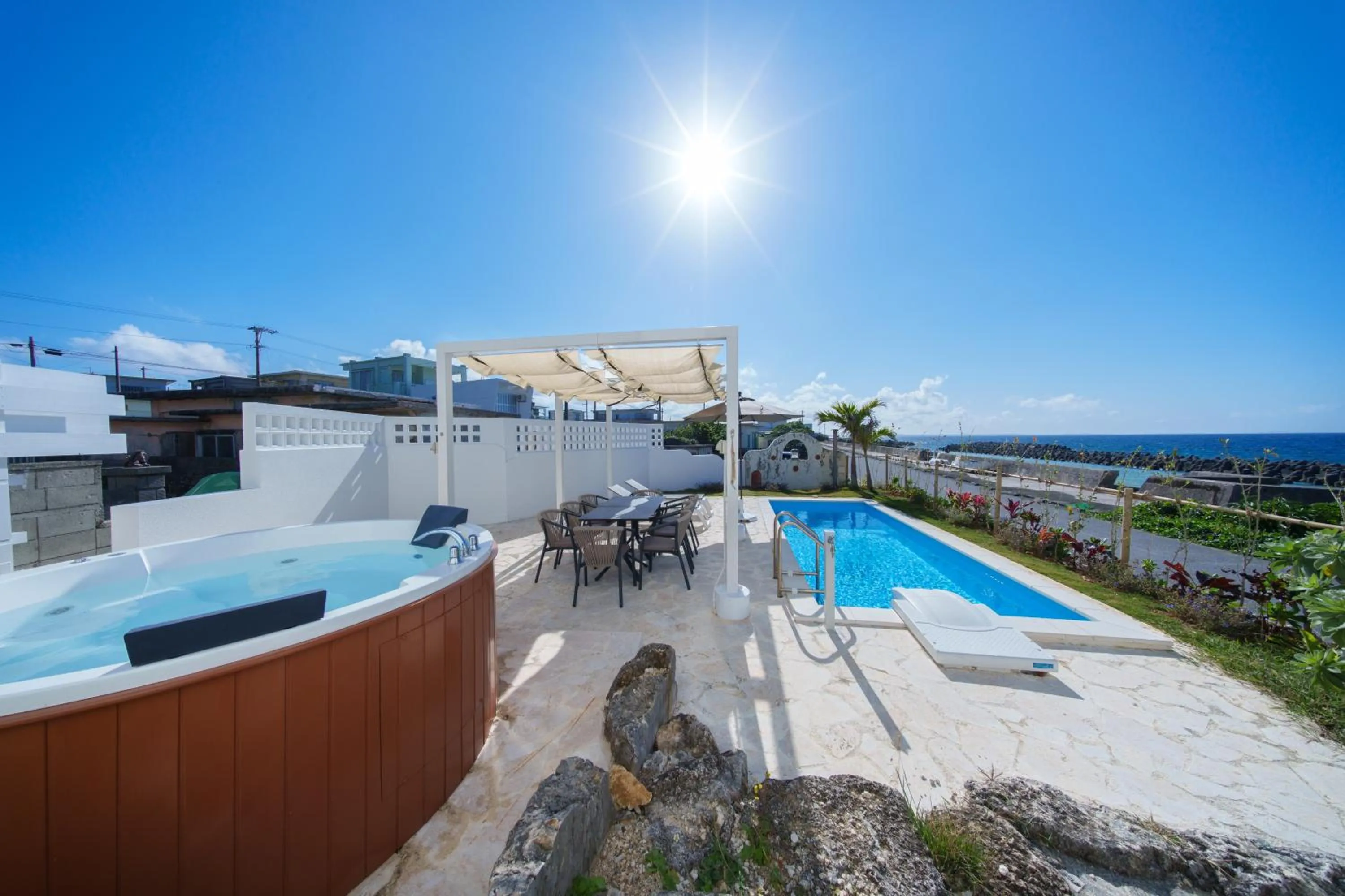 Property building in Crystal Villa ikema