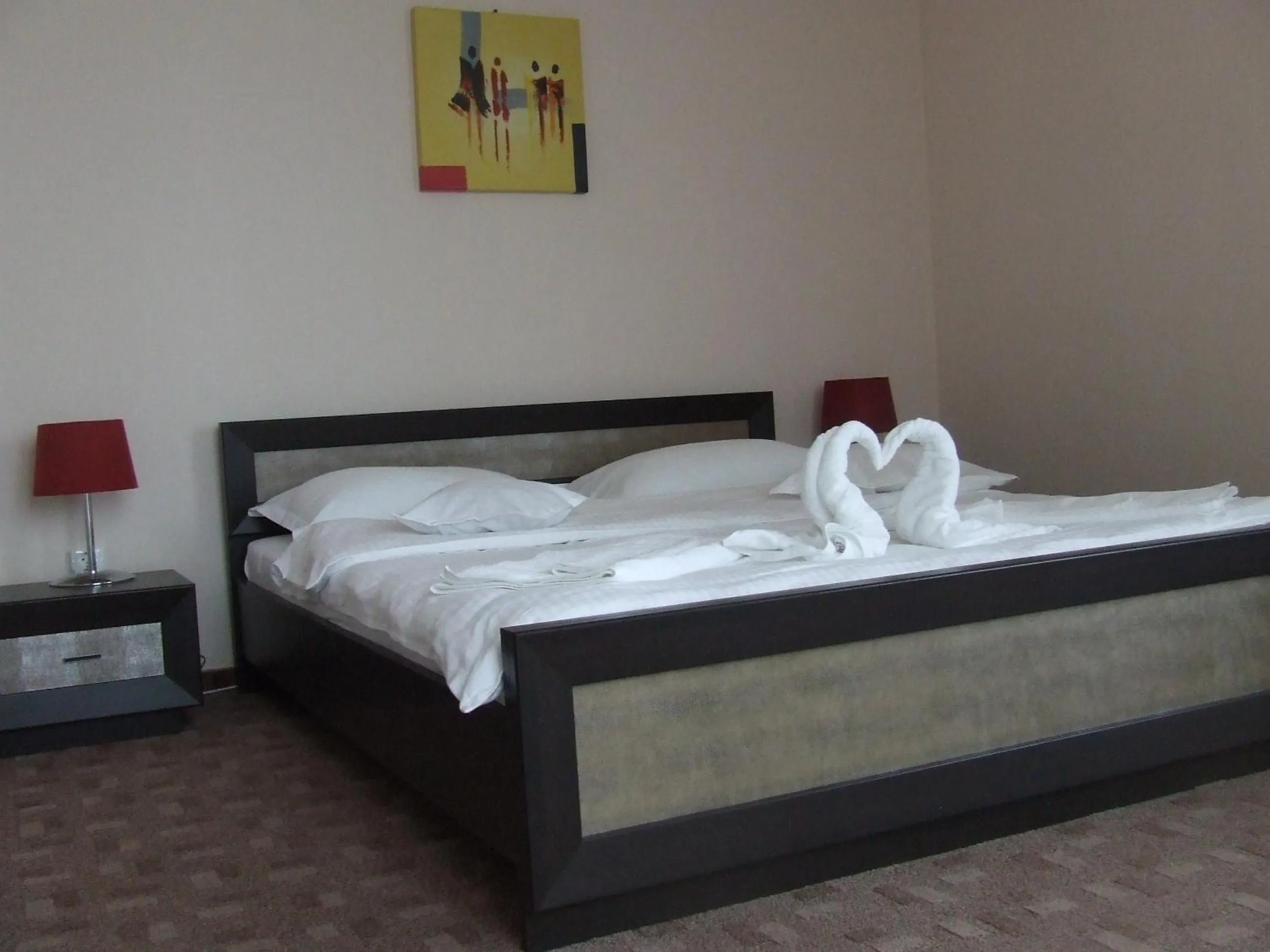 Bedroom in Pensiunea Caramell