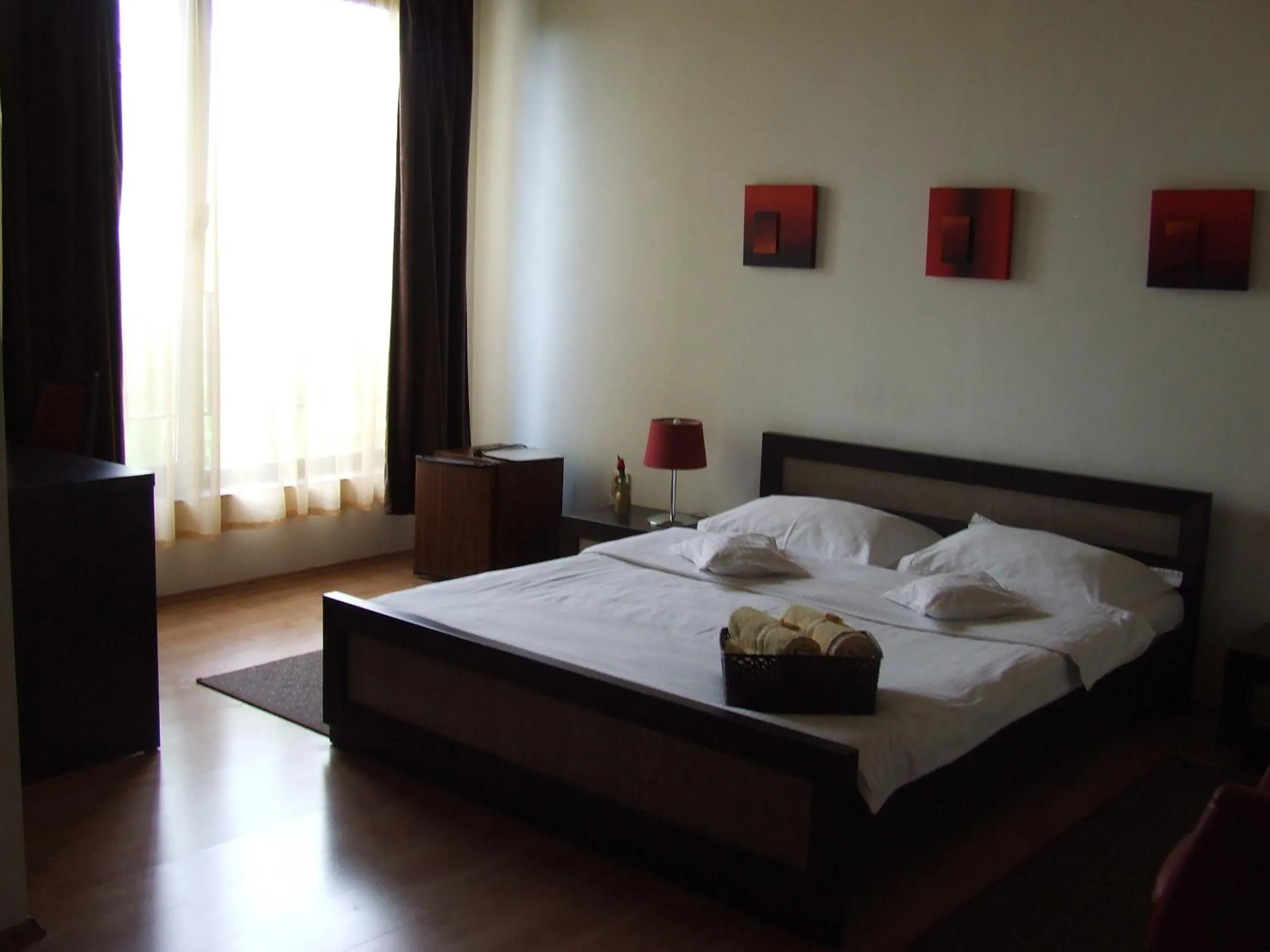 Bedroom in Pensiunea Caramell