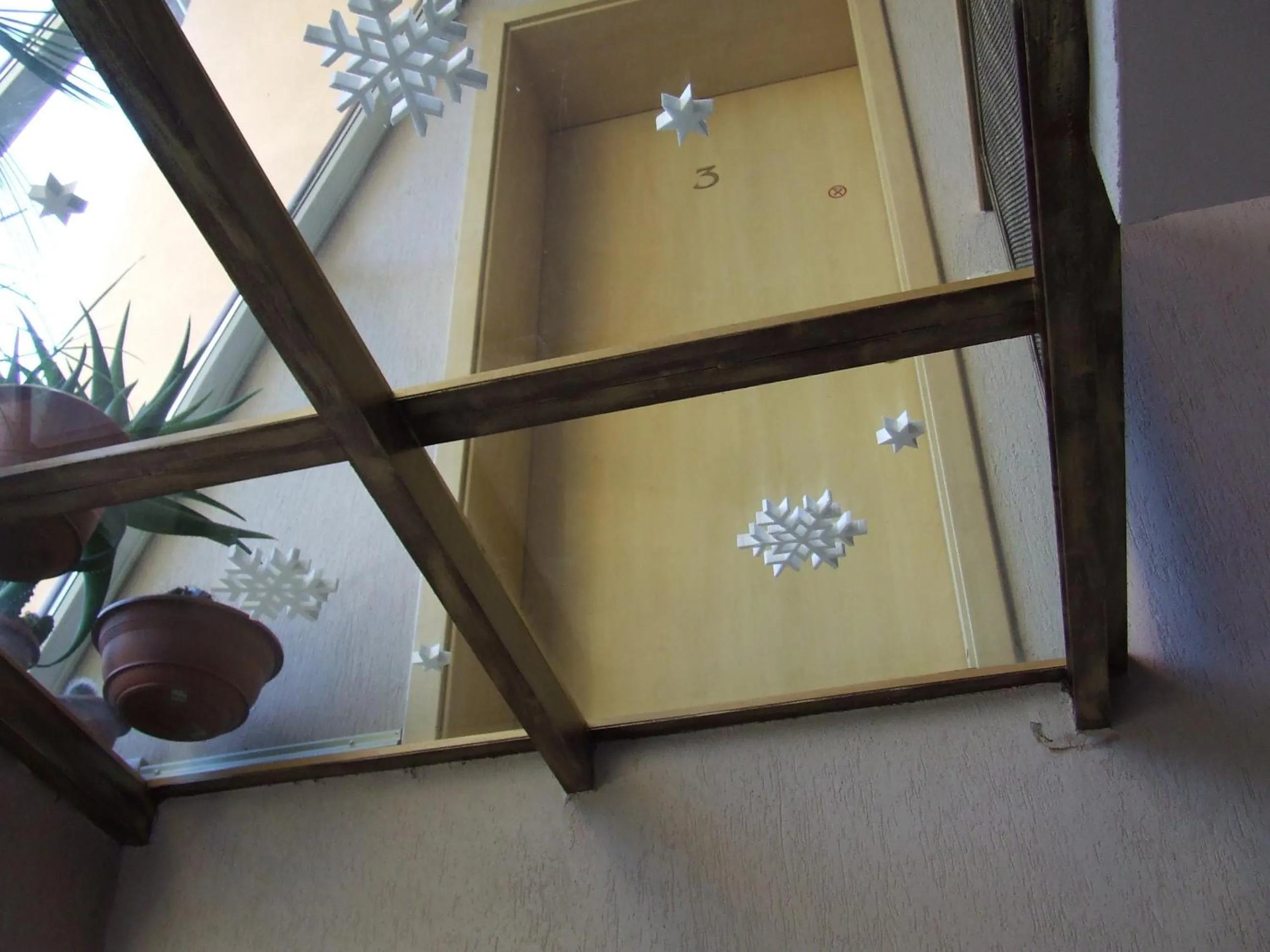 Decorative detail in Pensiunea Caramell