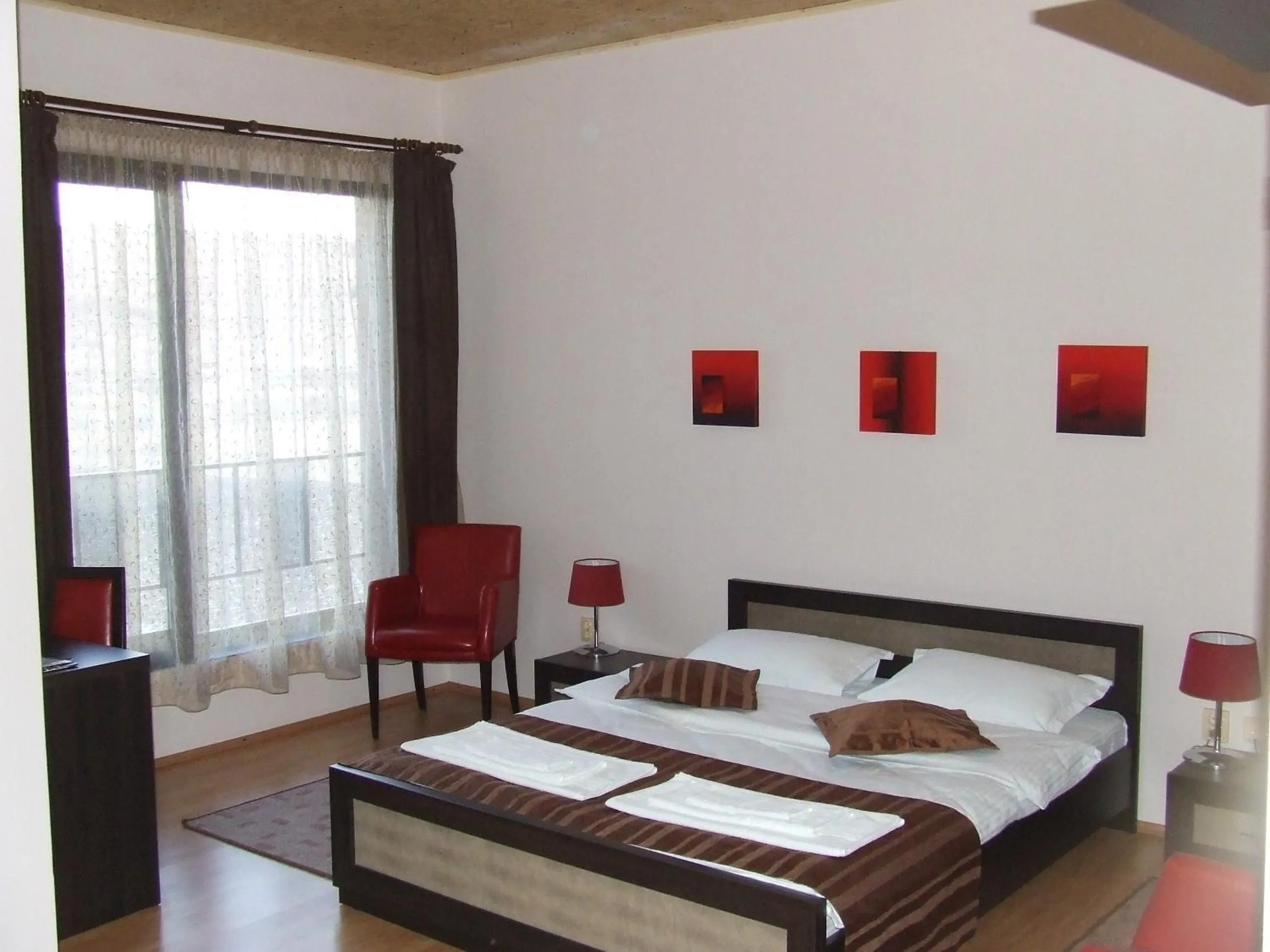 Bedroom in Pensiunea Caramell