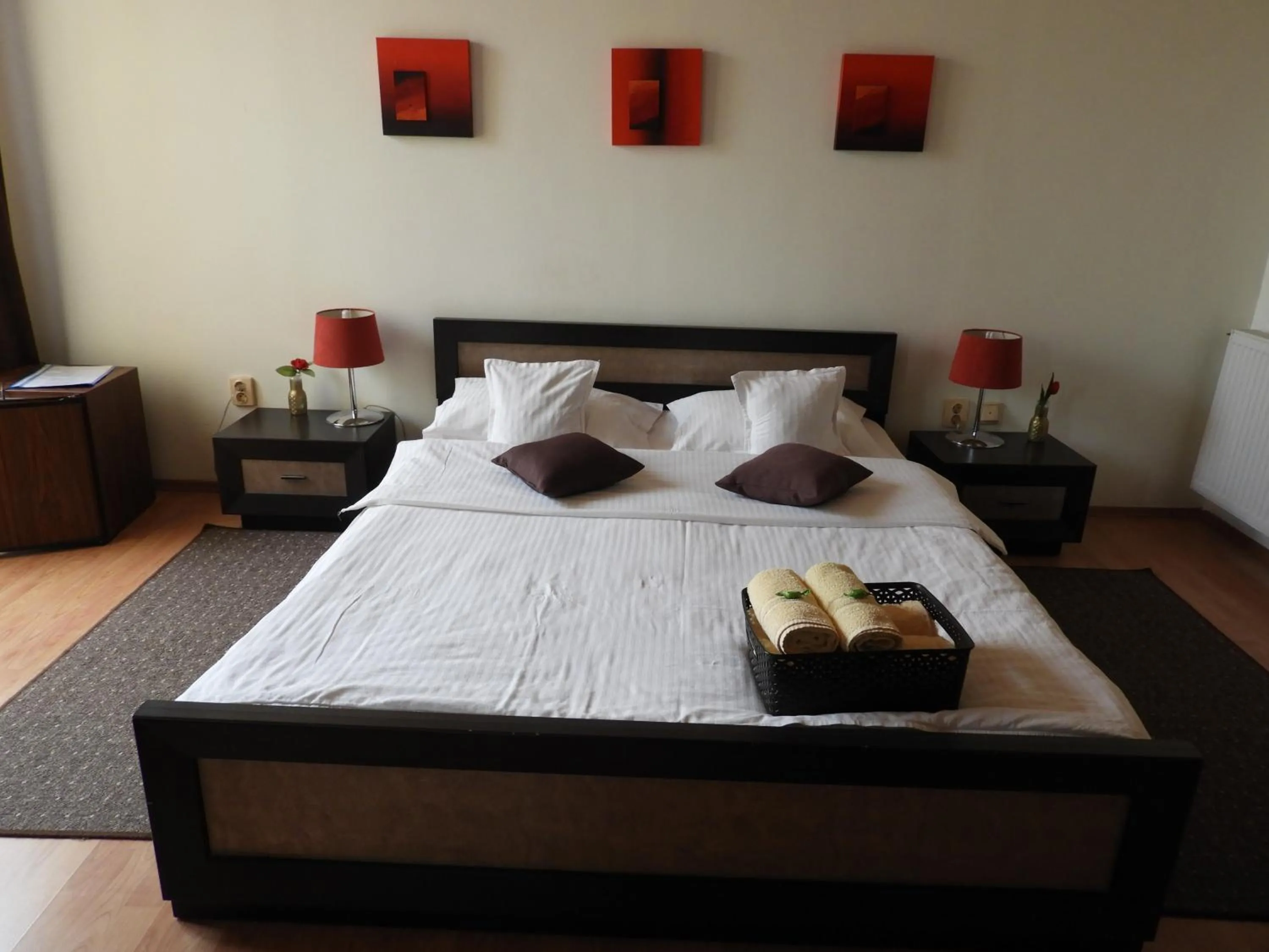 Bedroom in Pensiunea Caramell