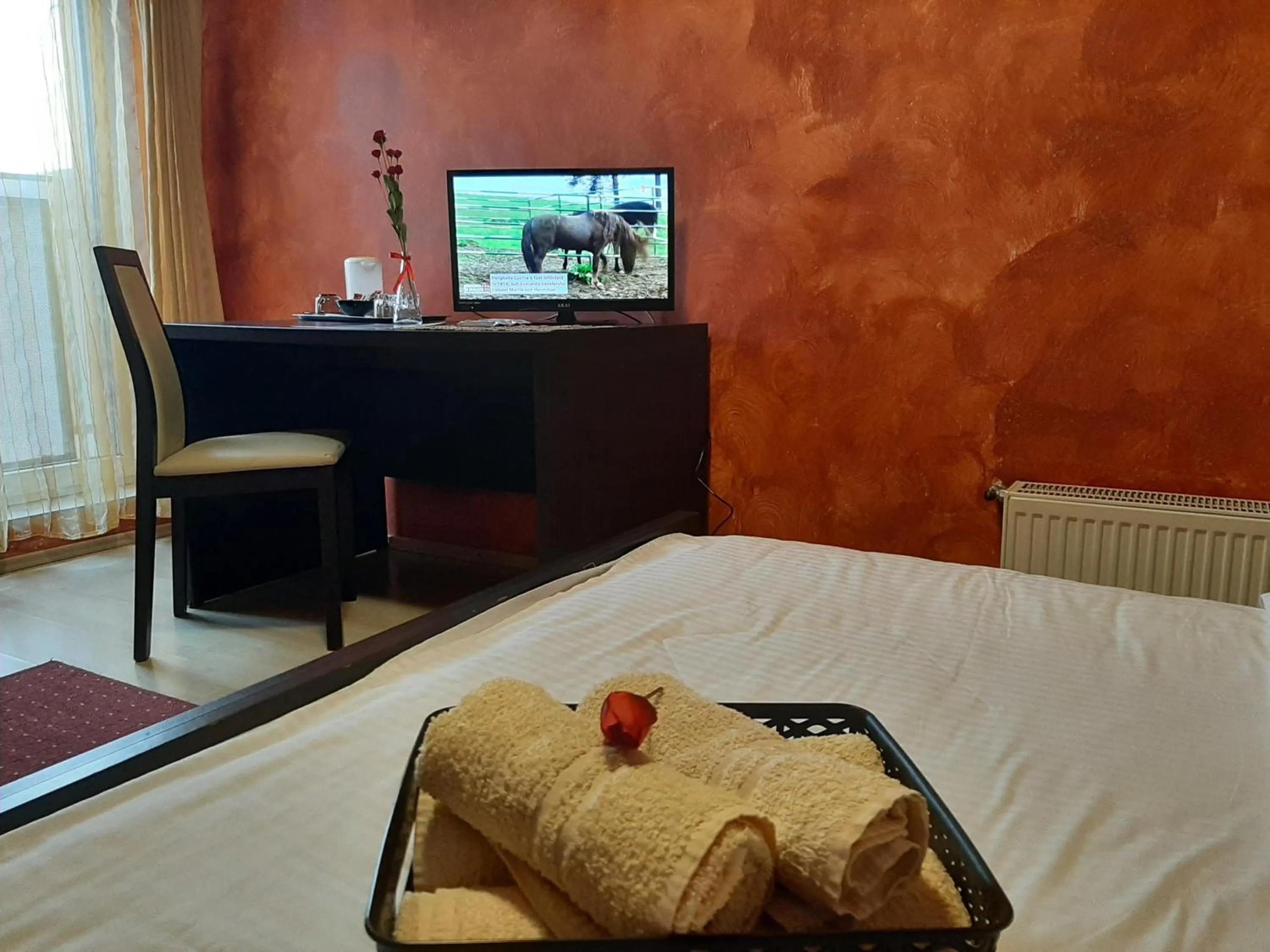 Bedroom in Pensiunea Caramell