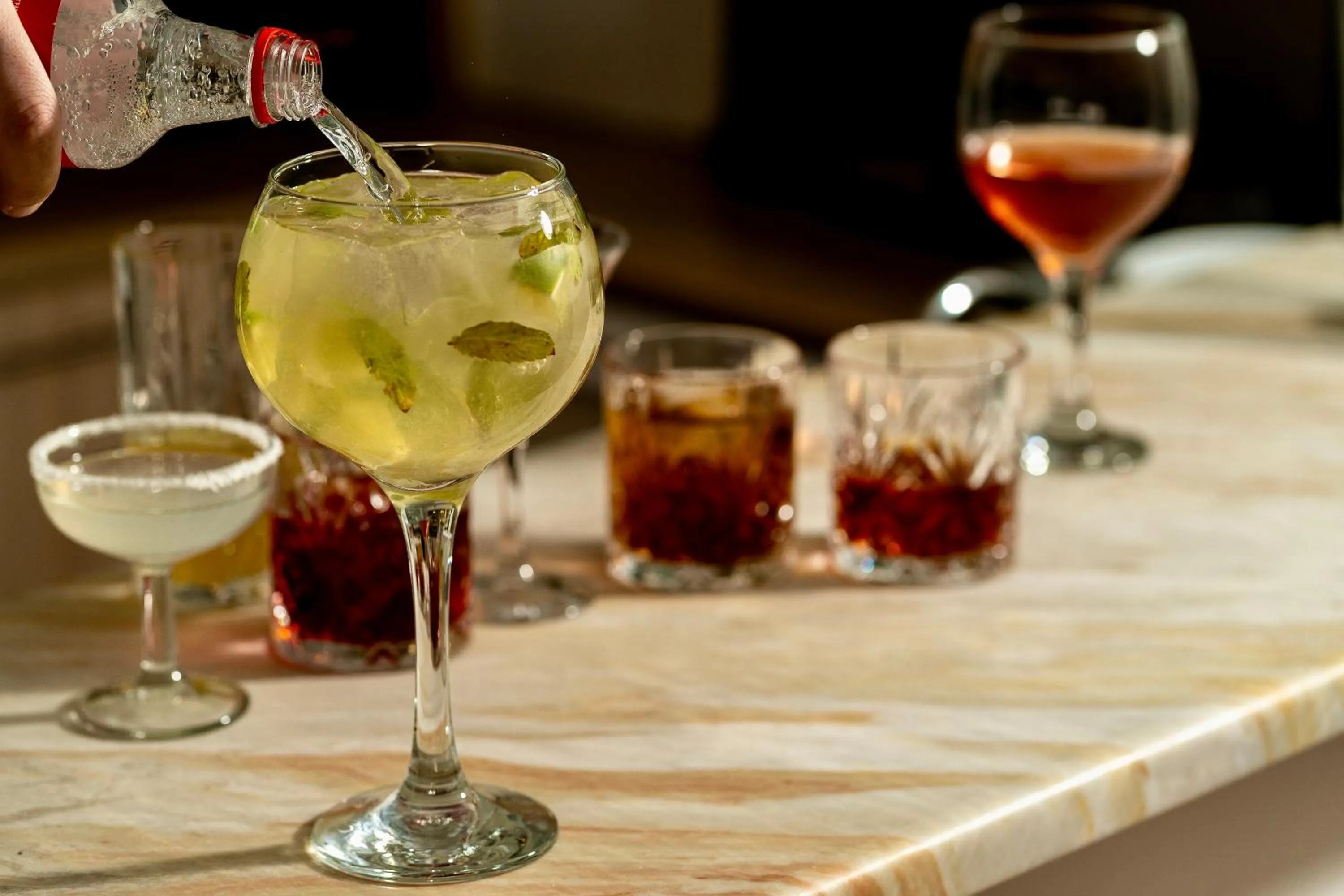 Drinks in Hotel Adonis Athens