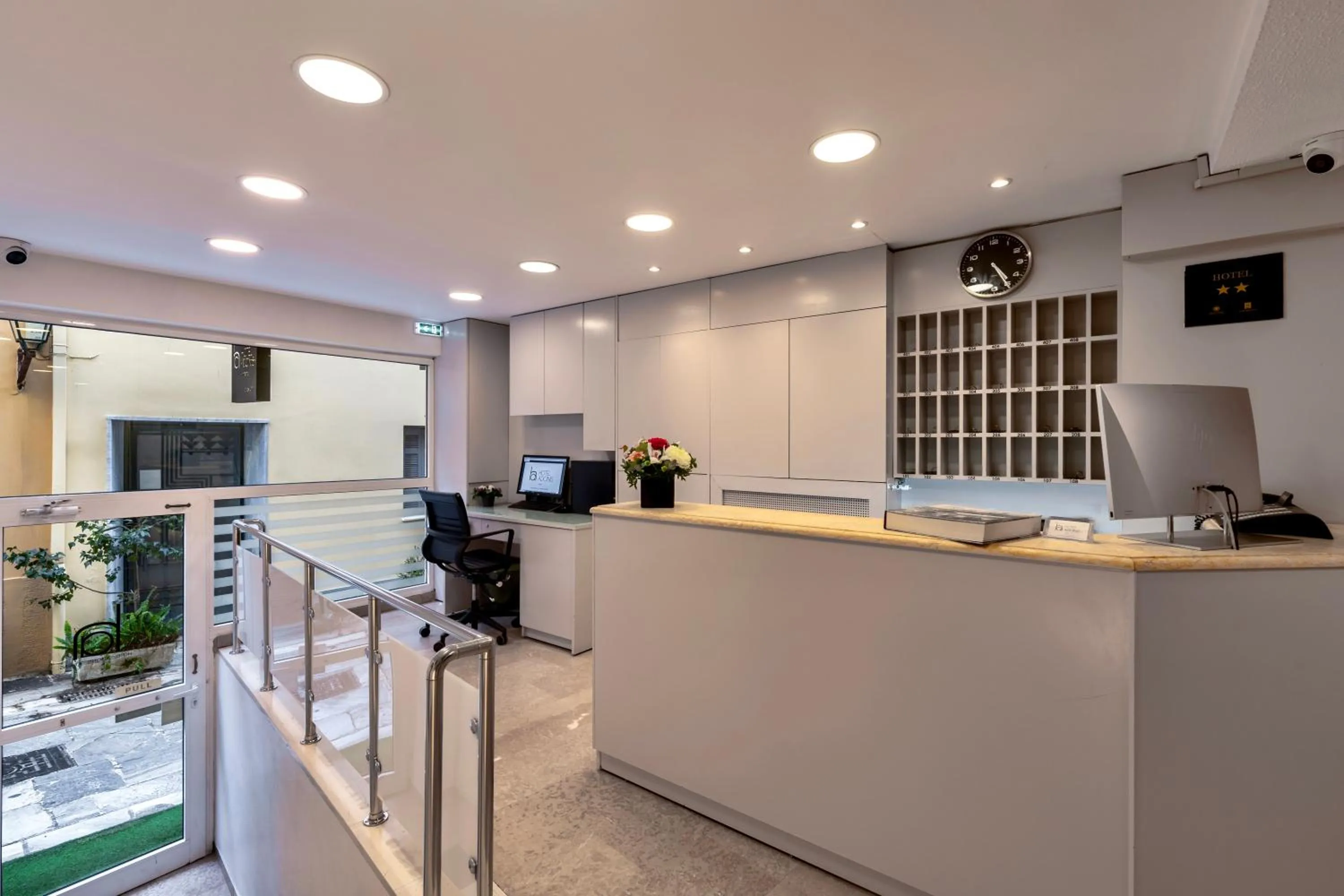 Lobby or reception in Hotel Adonis Athens