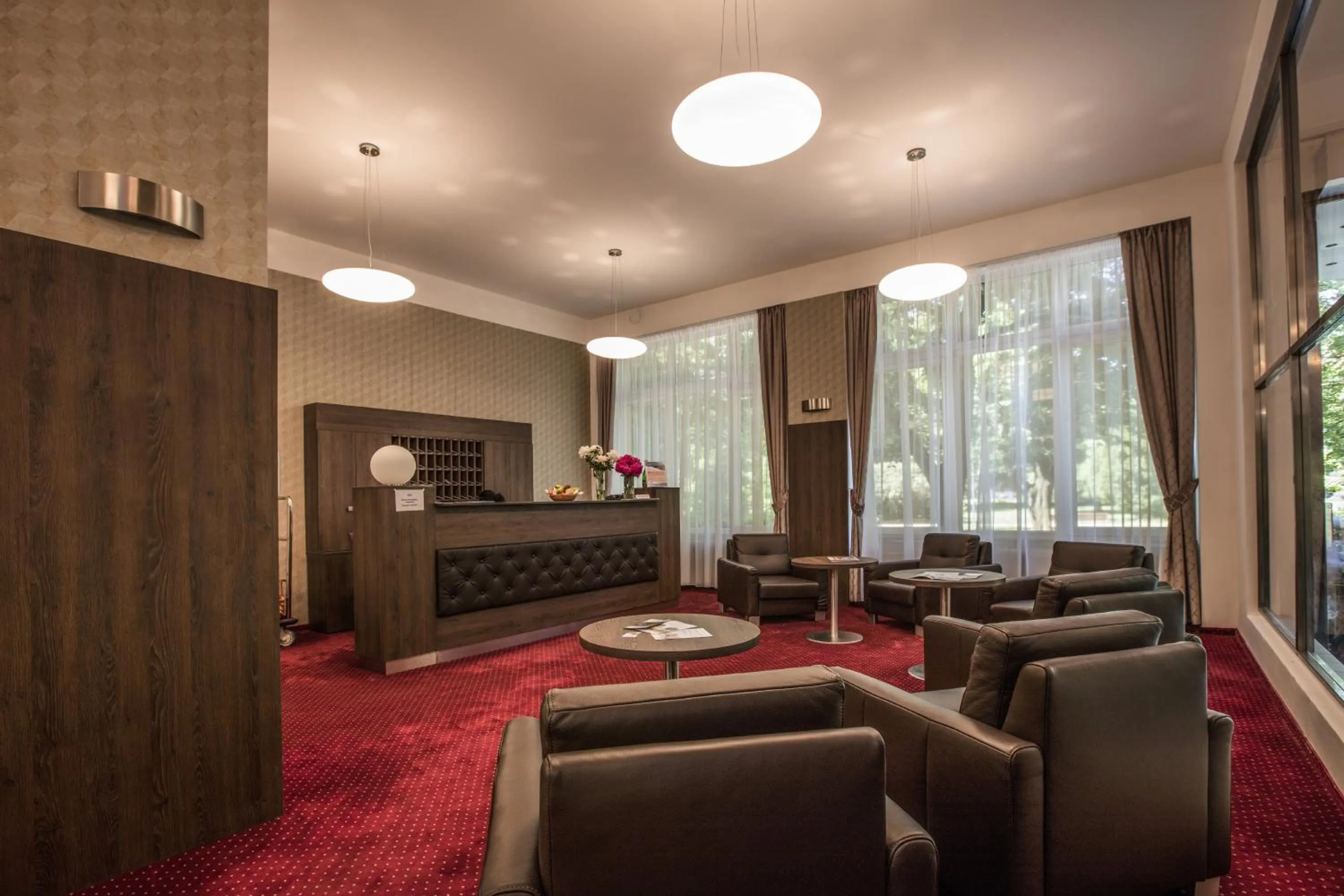 Lobby or reception in Hotel Bellevue Tlapak