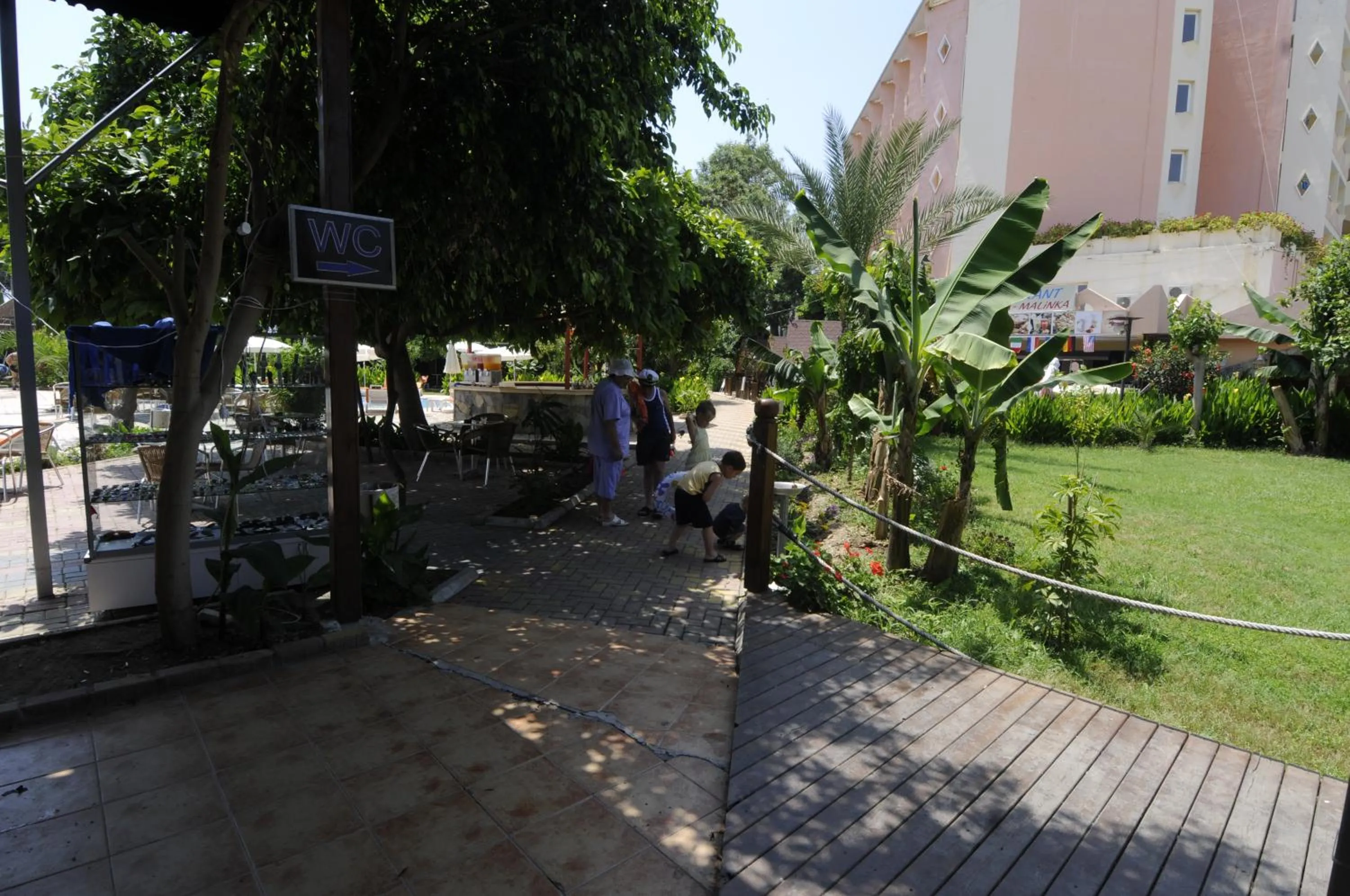 Garden in First Class Hotel - All Inclusive