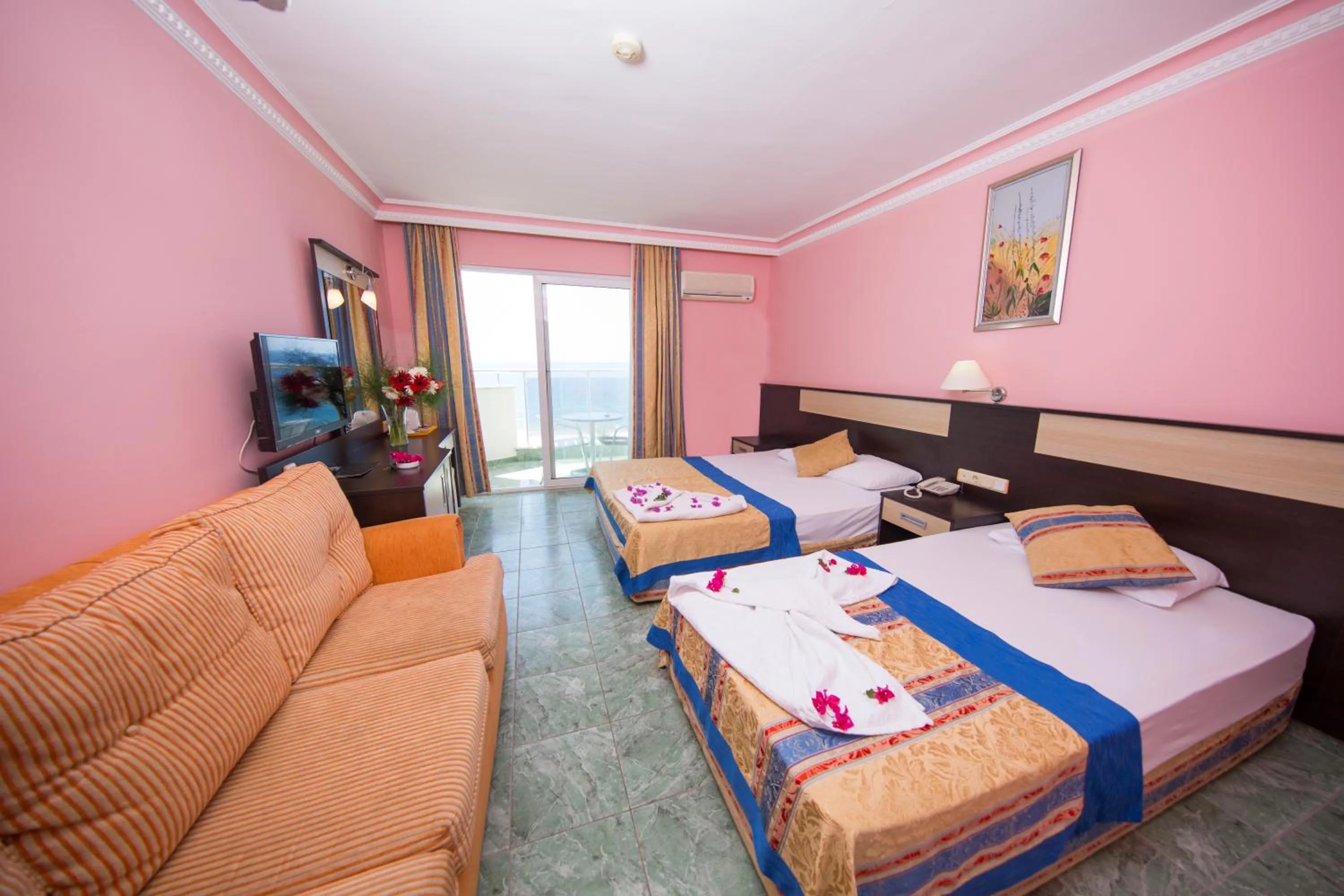 Photo of the whole room, Bed in First Class Hotel - All Inclusive