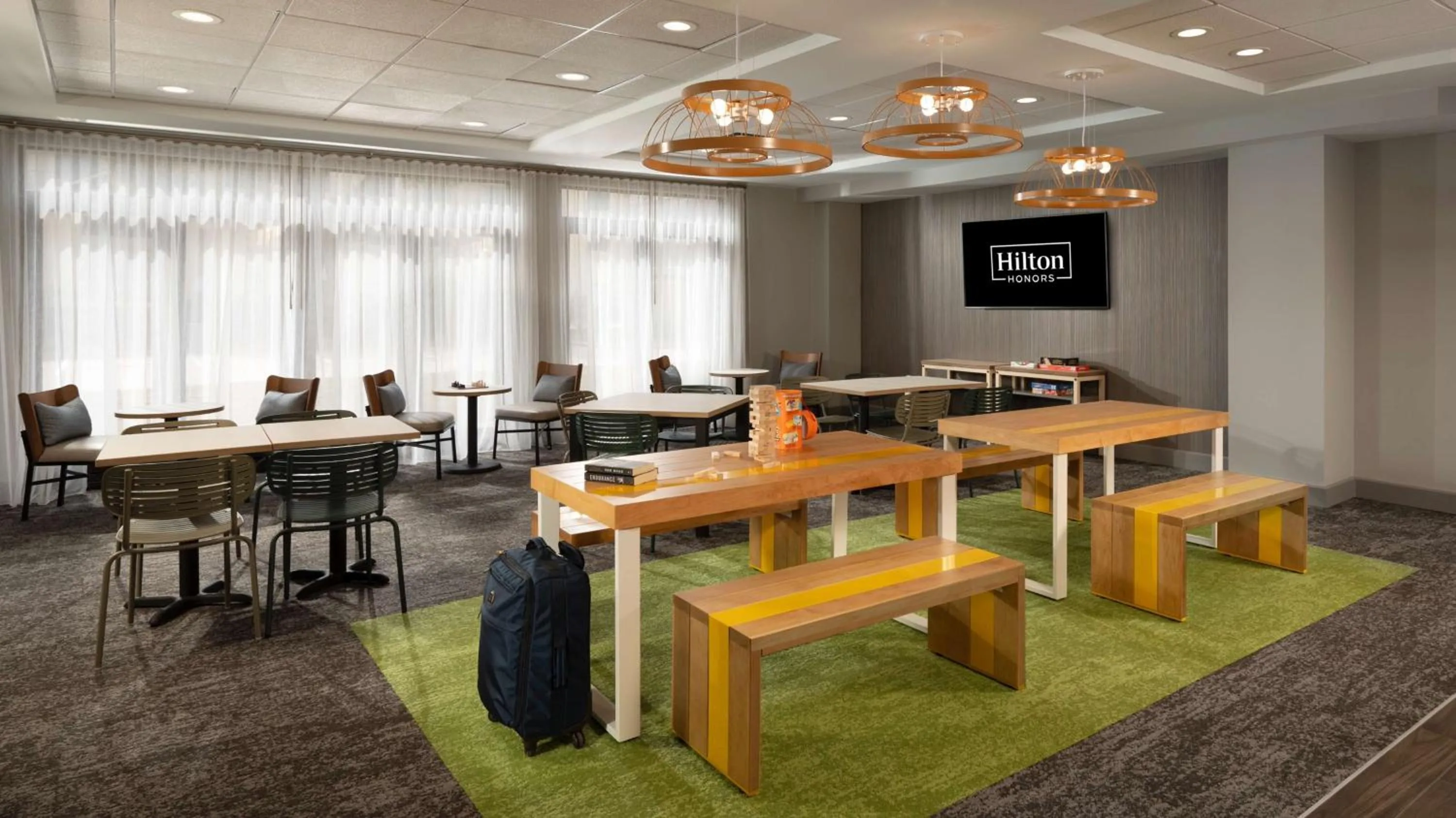 Lobby or reception in Spark By Hilton Houston Bush Intercontinental Airport