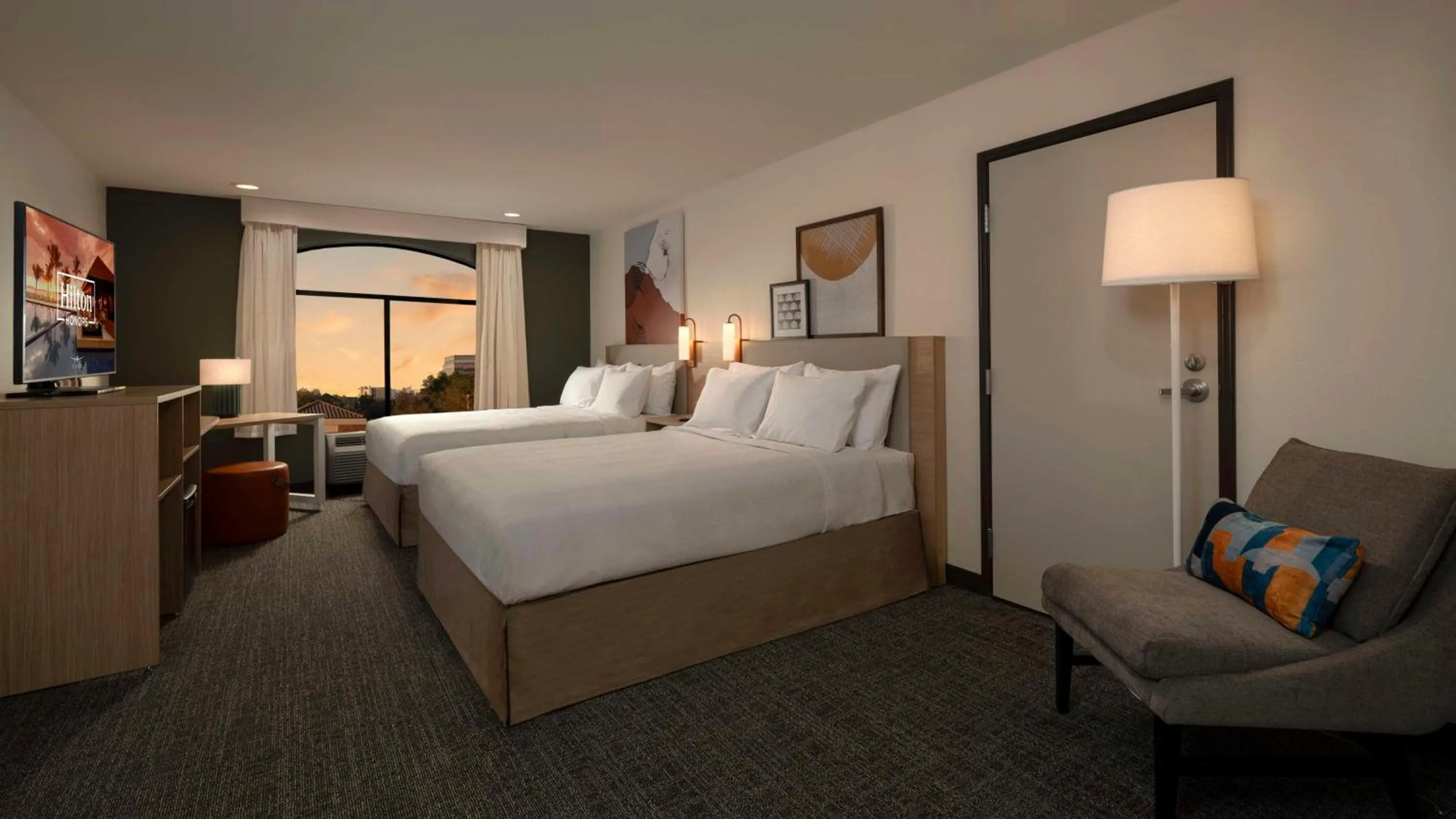 Bed in Spark By Hilton Houston Bush Intercontinental Airport