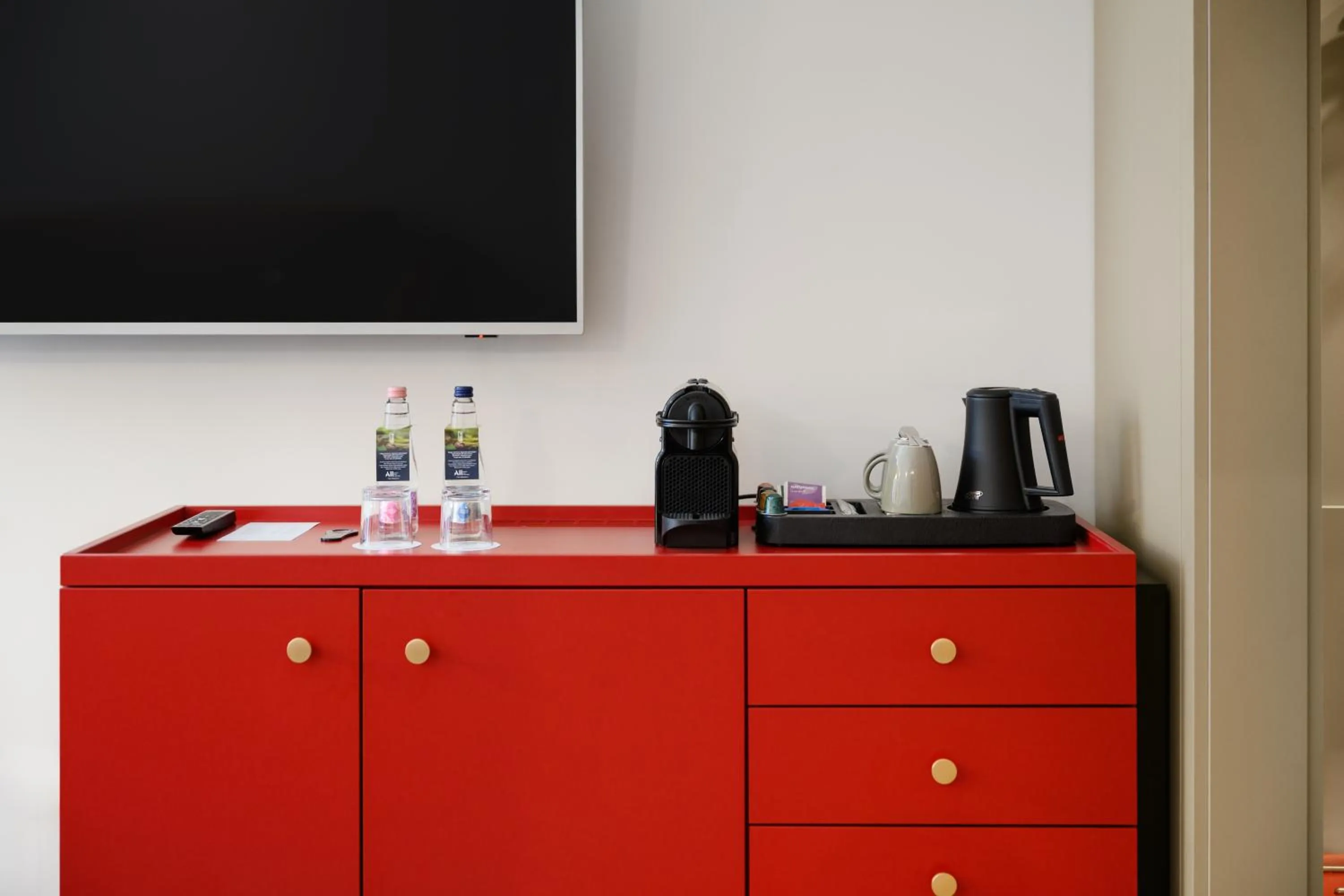 Coffee/tea facilities in Hotel Lycium Debrecen - Handwritten Collection