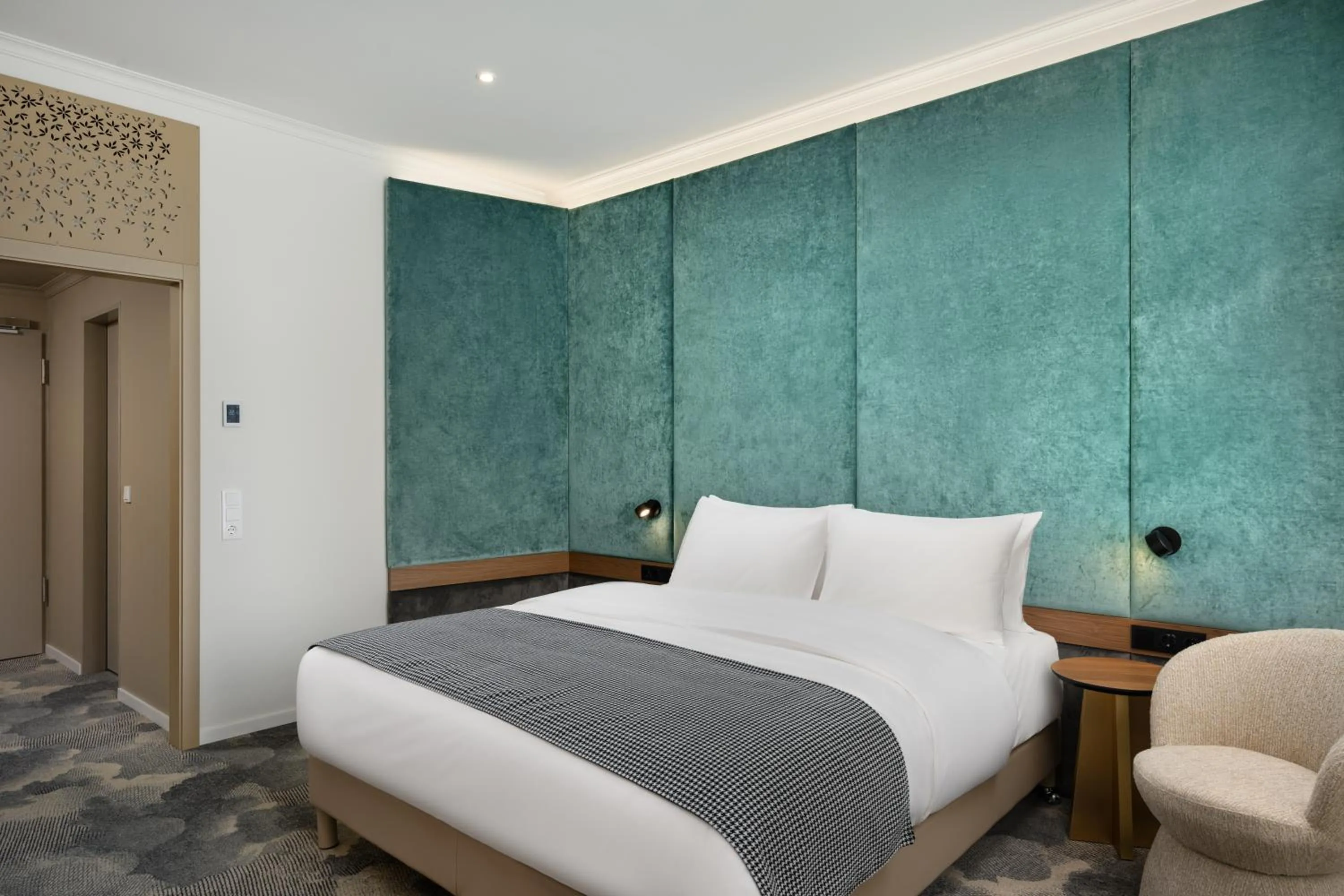 Bed in Hotel Lycium Debrecen - Handwritten Collection