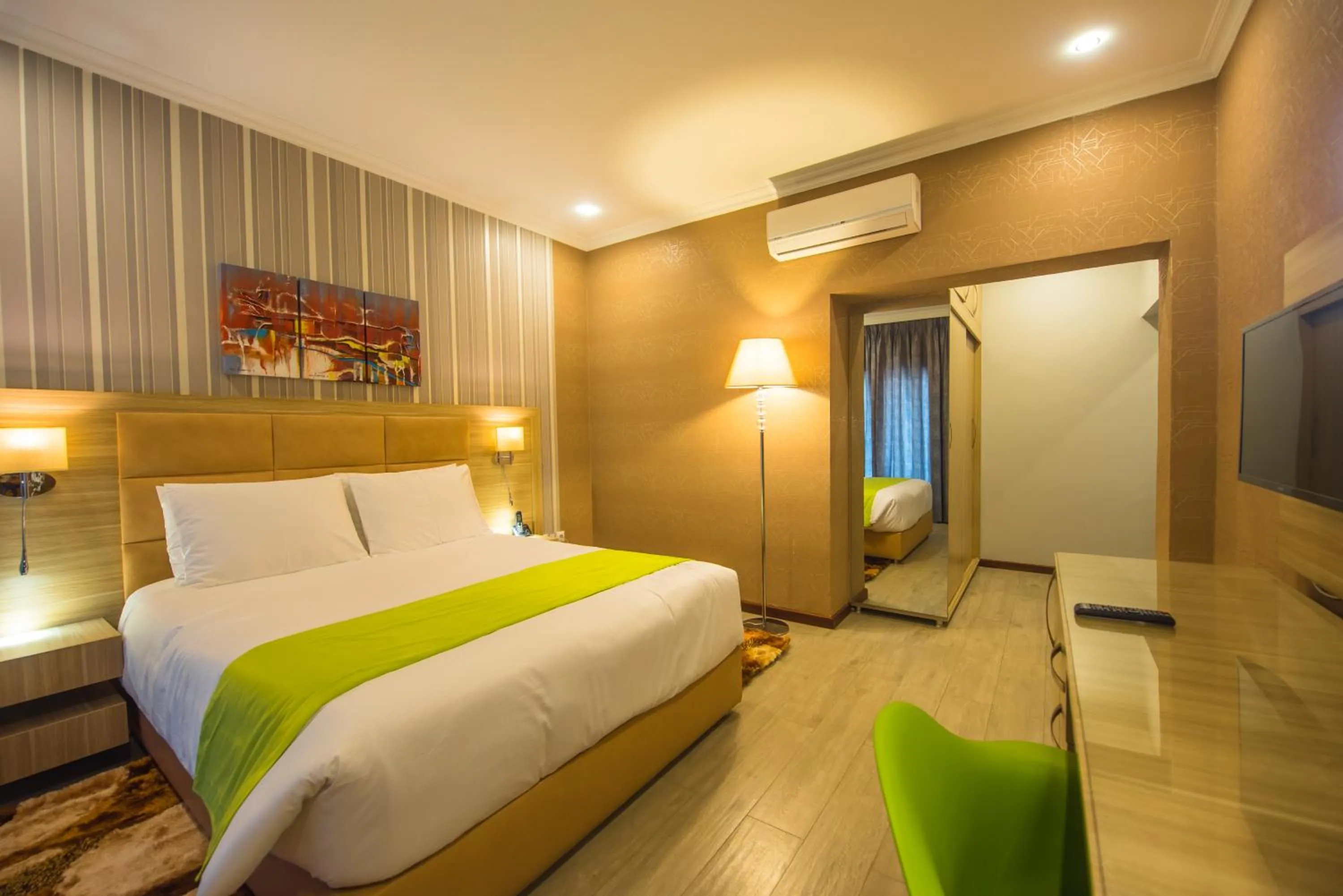 Bed in The Court Boutique Hotel