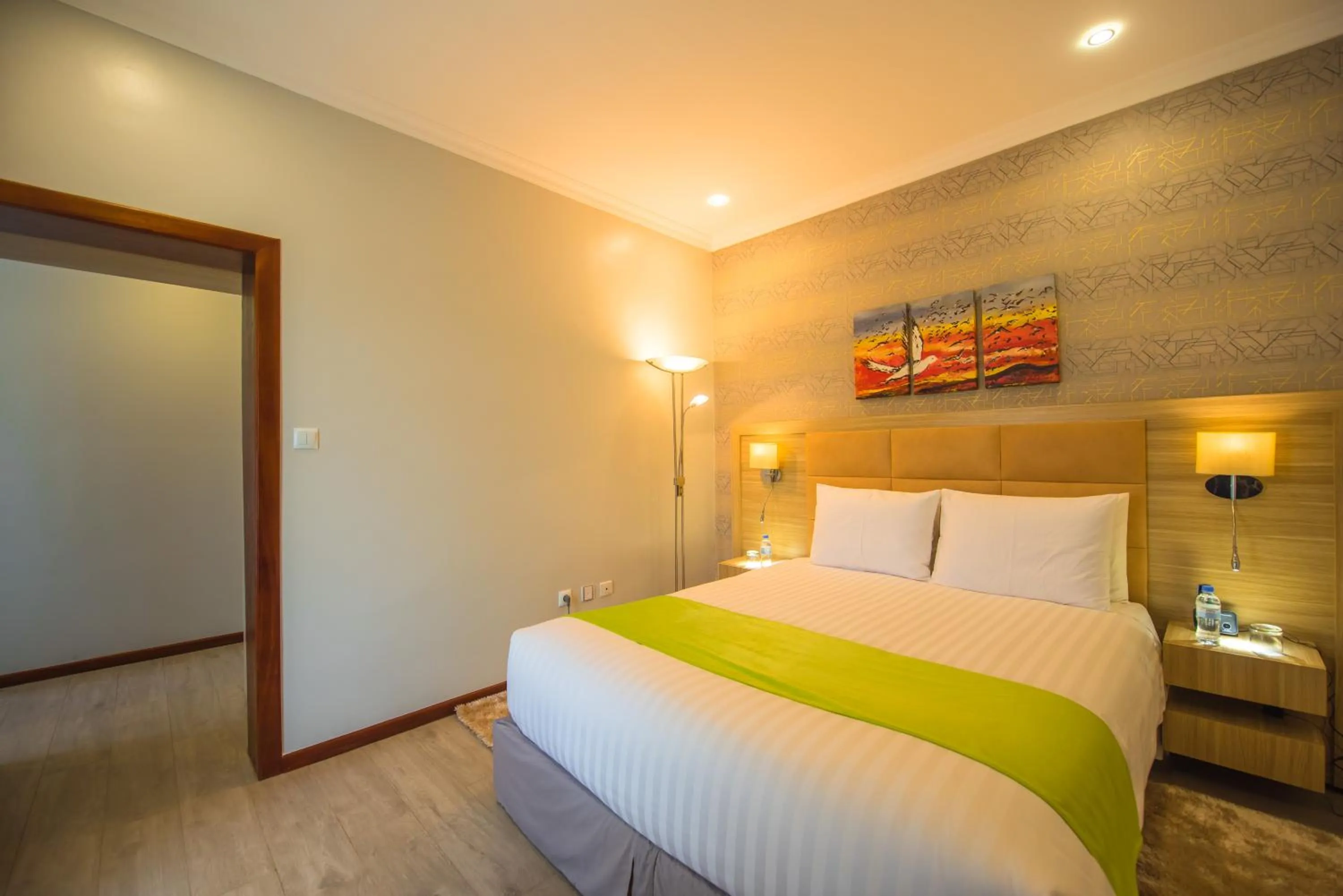 Bed in The Court Boutique Hotel