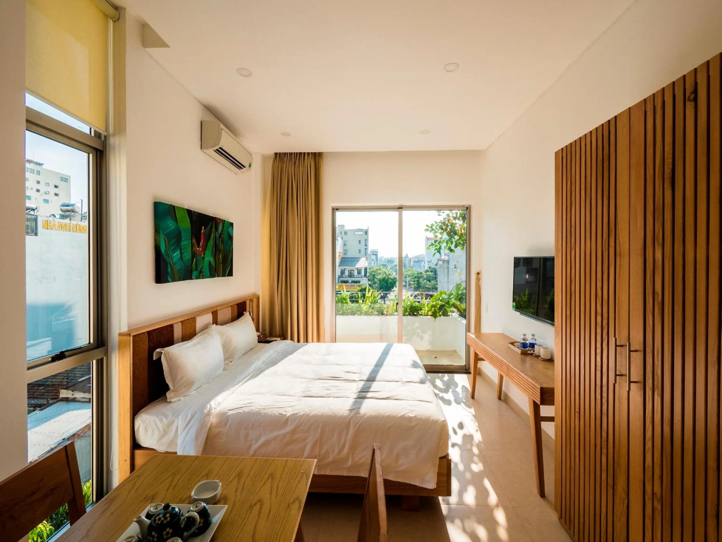 Photo of the whole room, Bed in Babylon Garden Da Nang
