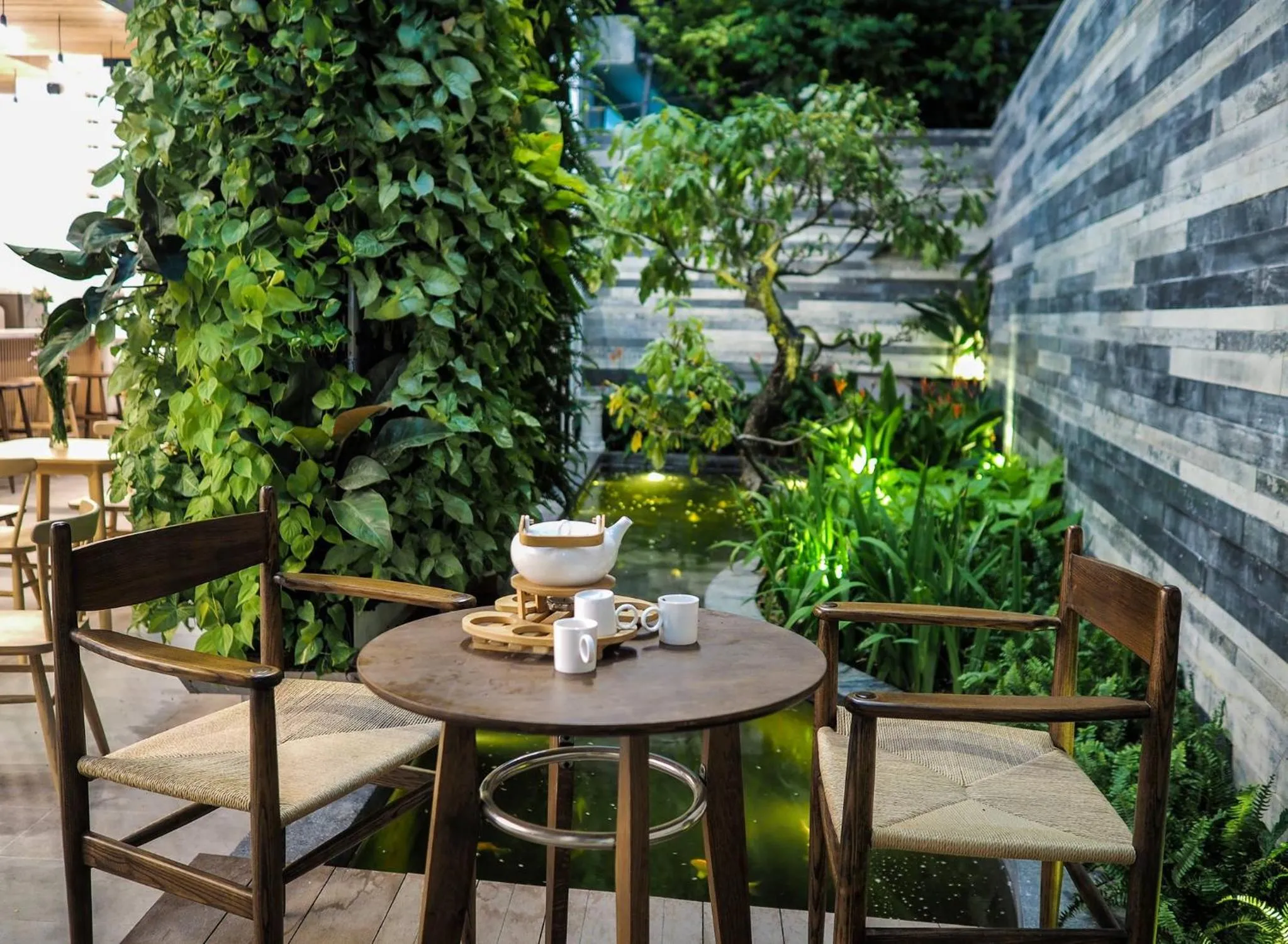 Decorative detail in Babylon Garden Da Nang