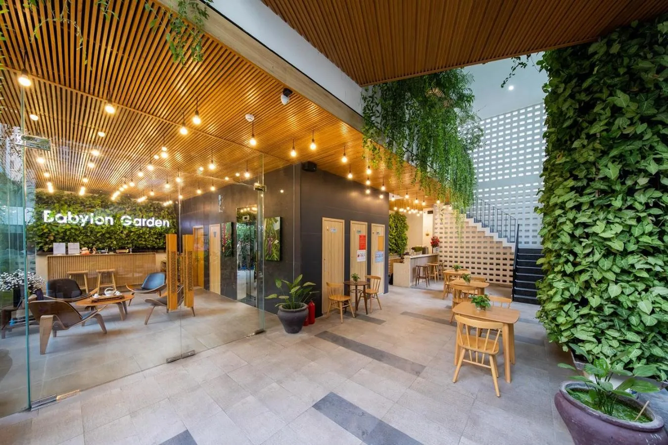 Patio in Babylon Garden Da Nang