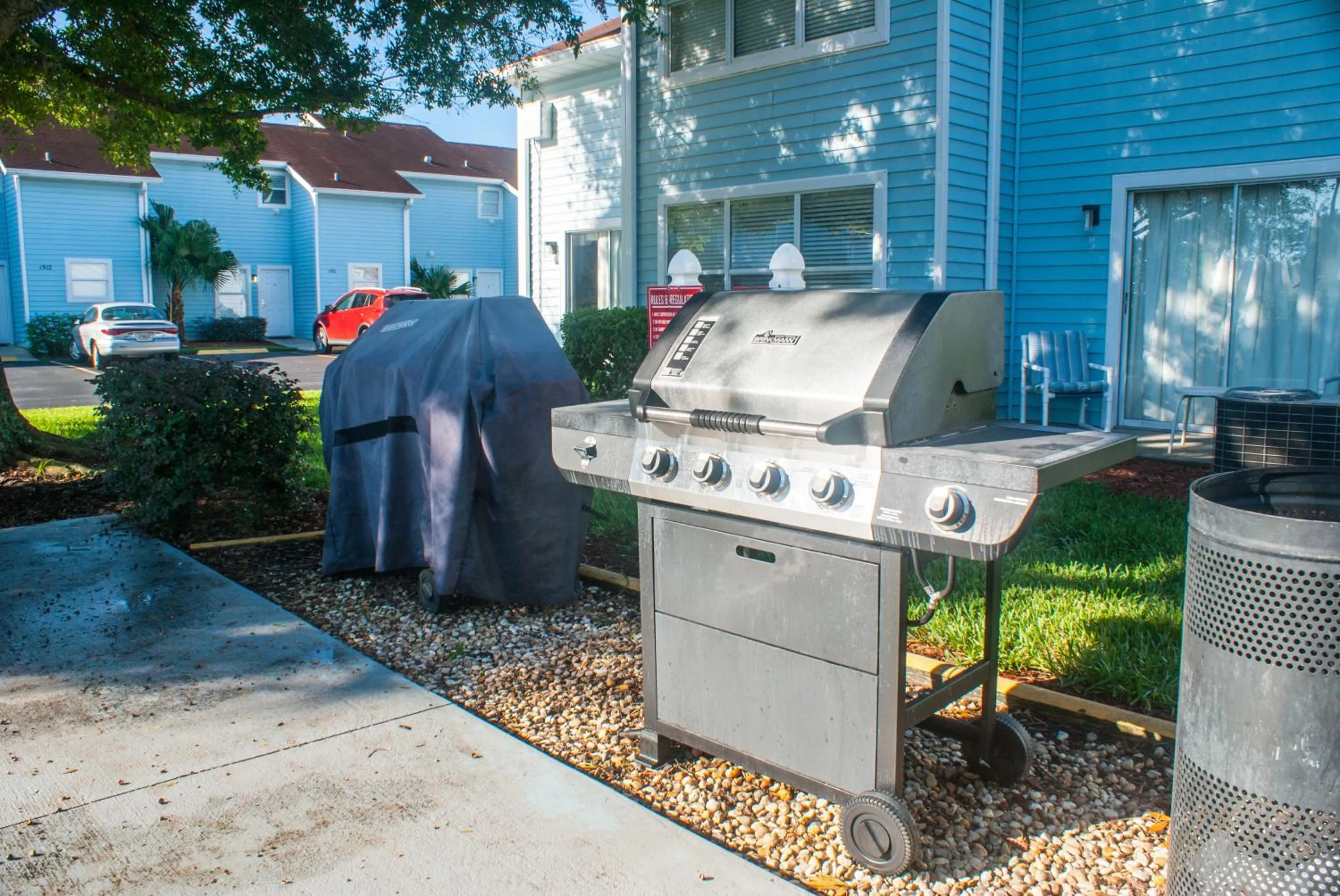 BBQ facilities in Villas at Fortune Place