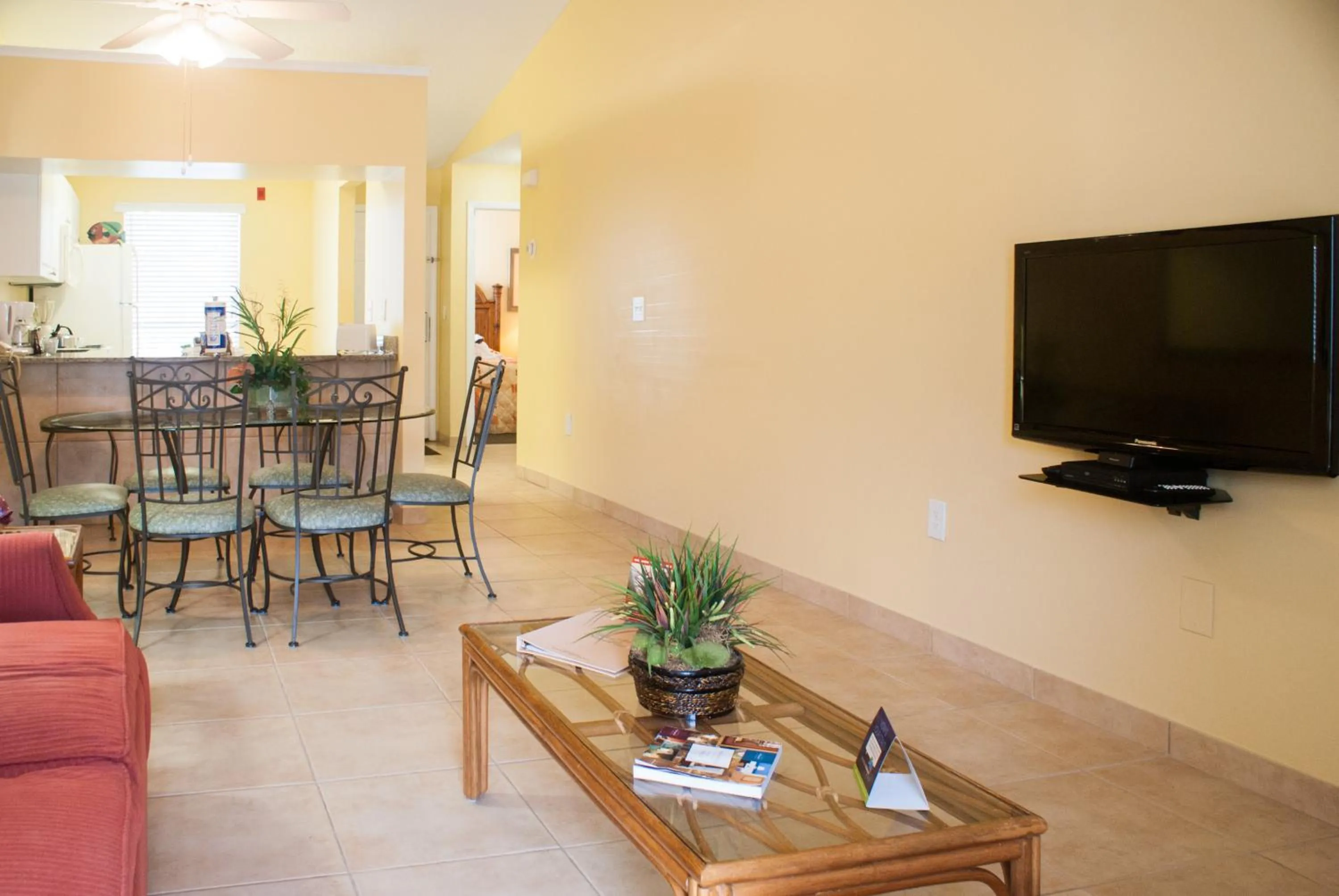 Living room in Villas at Fortune Place