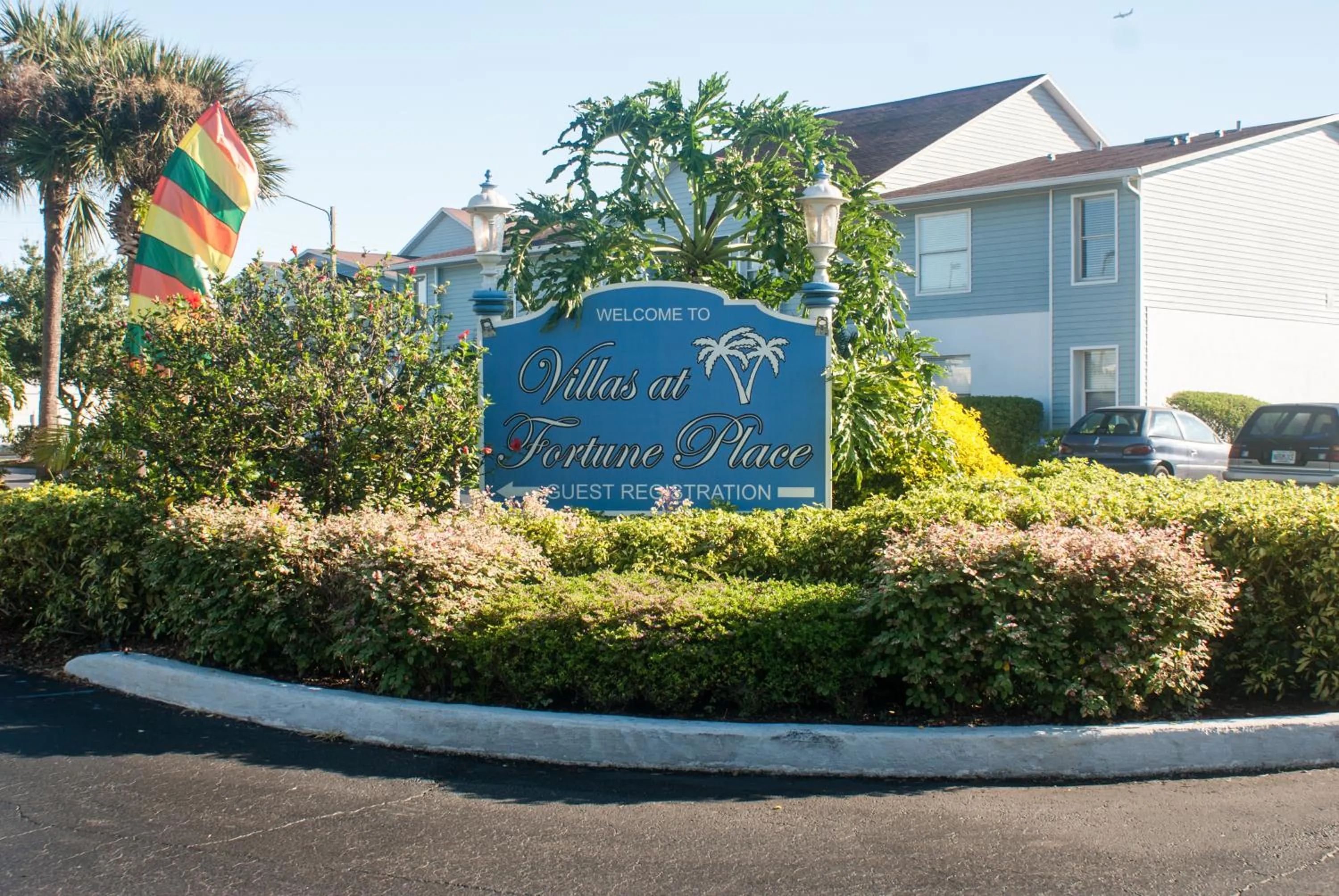 Facade/entrance in Villas at Fortune Place