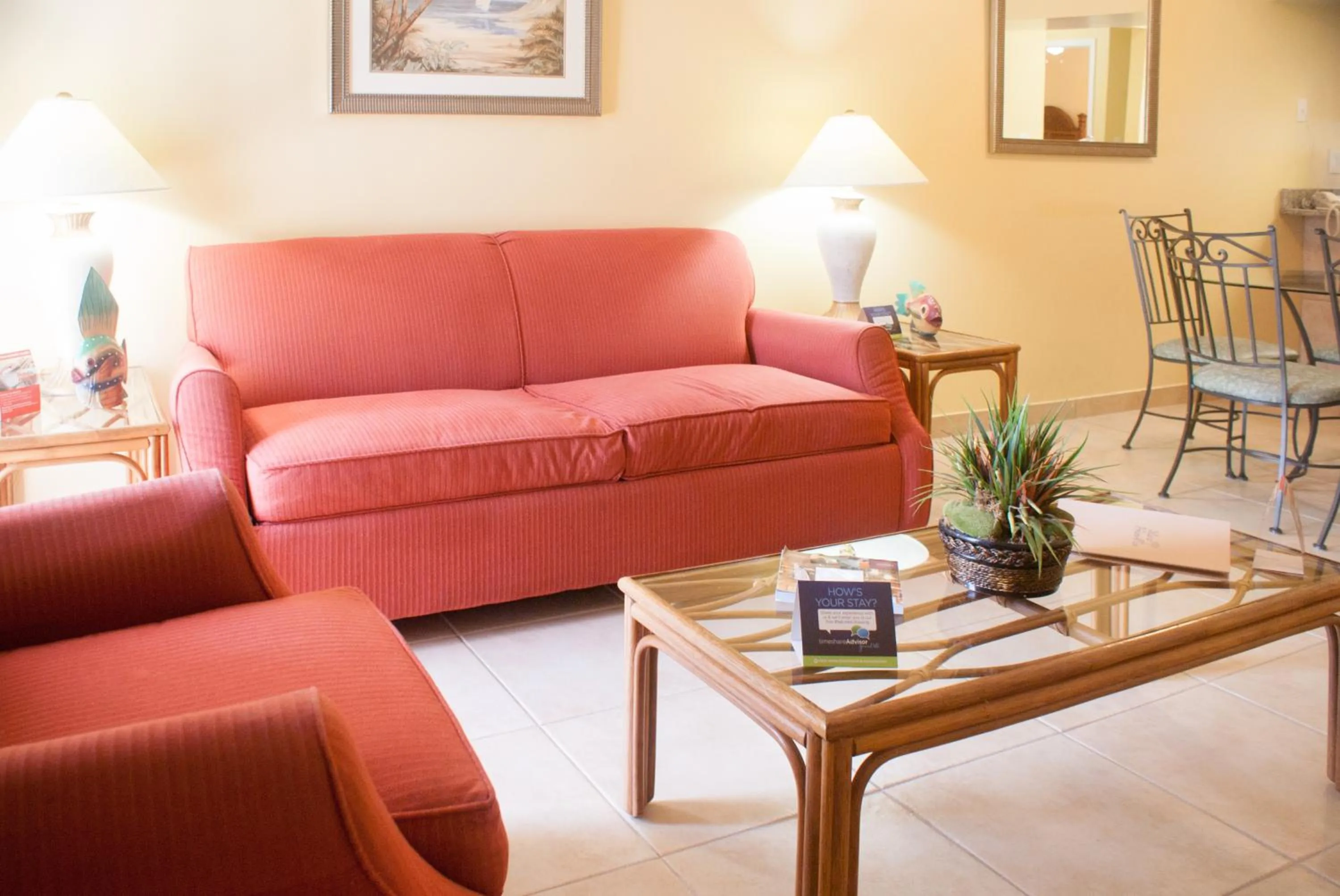Living room in Villas at Fortune Place