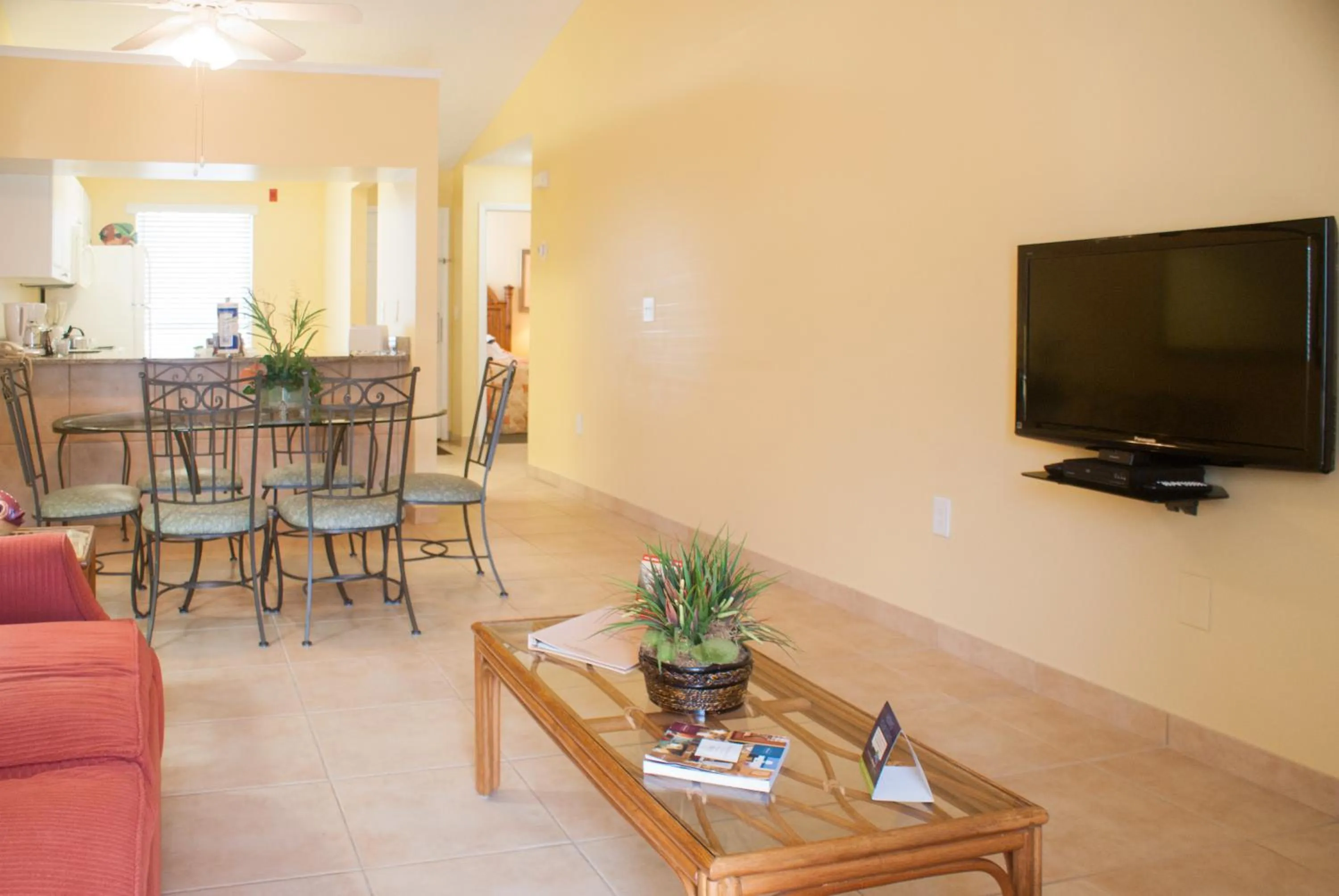 Living room in Villas at Fortune Place