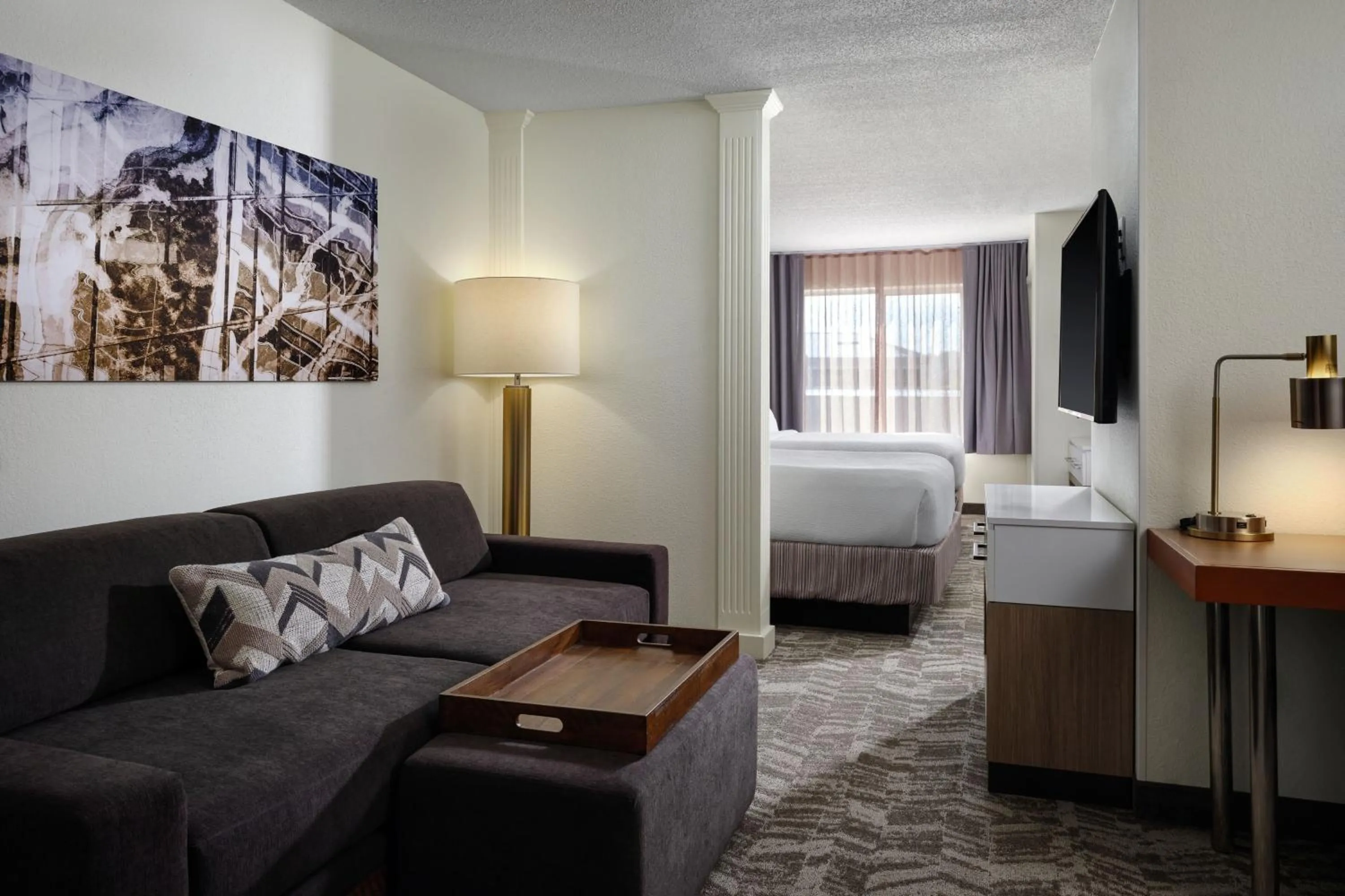 Bedroom, Bed in SpringHill Suites Nashville MetroCenter