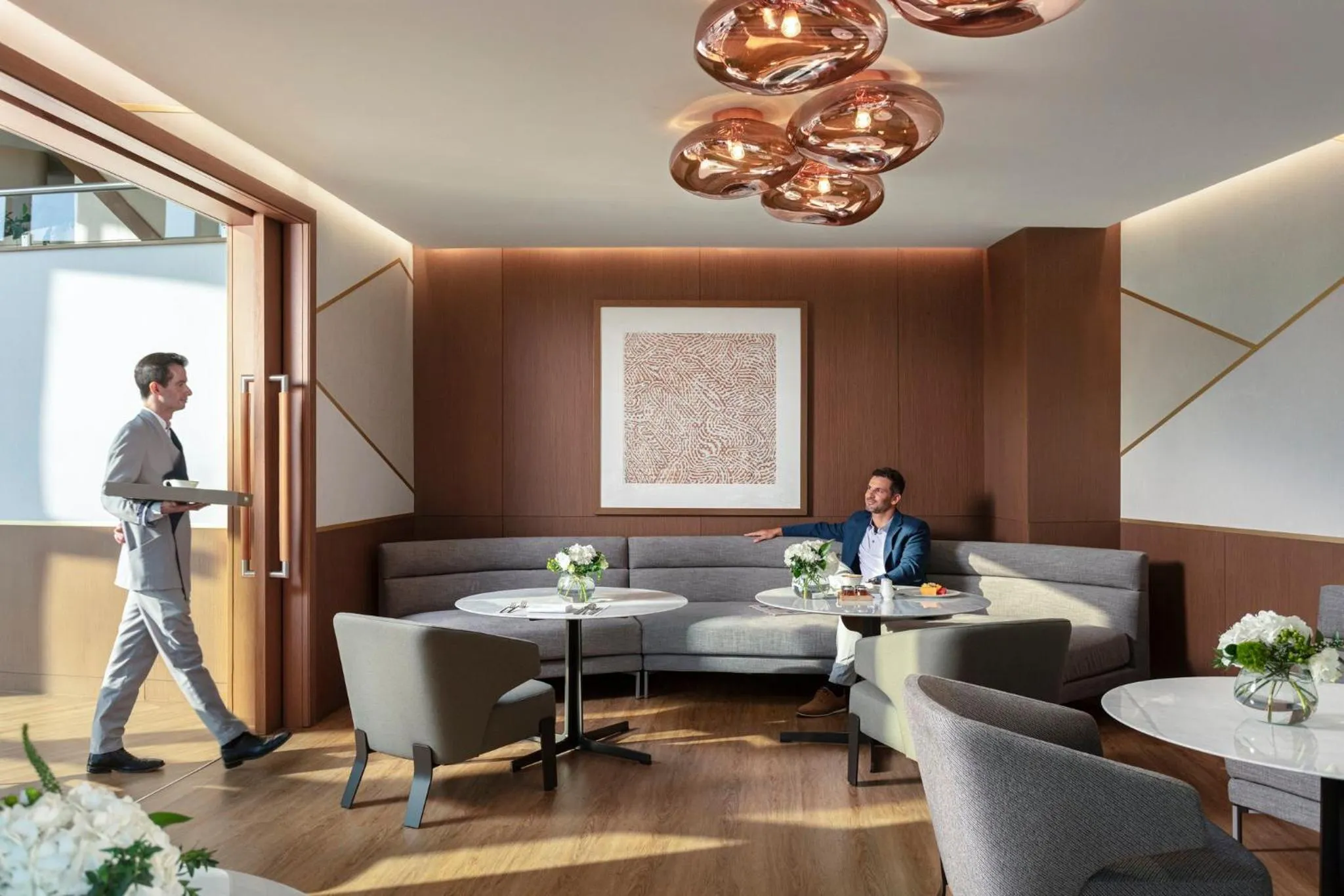 Lobby or reception in Mandarin Oriental, Santiago