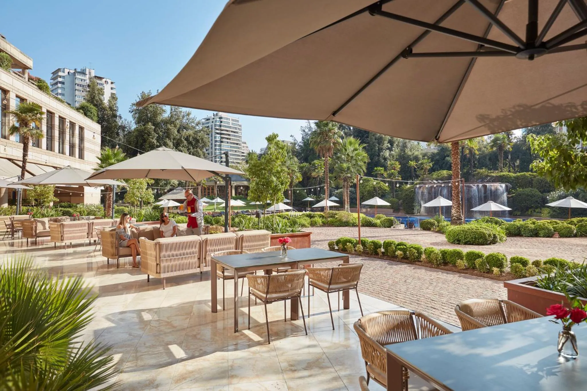Lobby or reception in Mandarin Oriental, Santiago