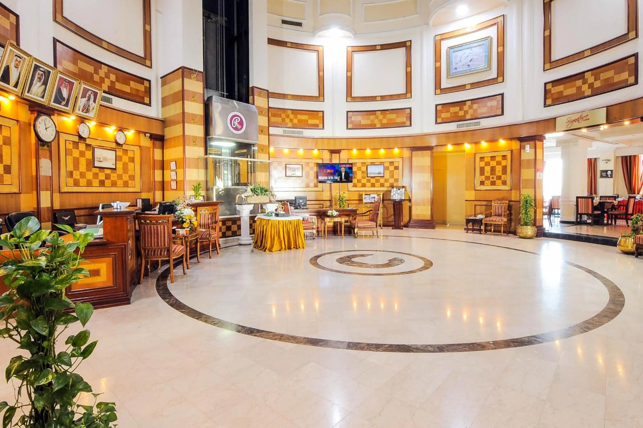 Lobby or reception in Ramee California Hotel