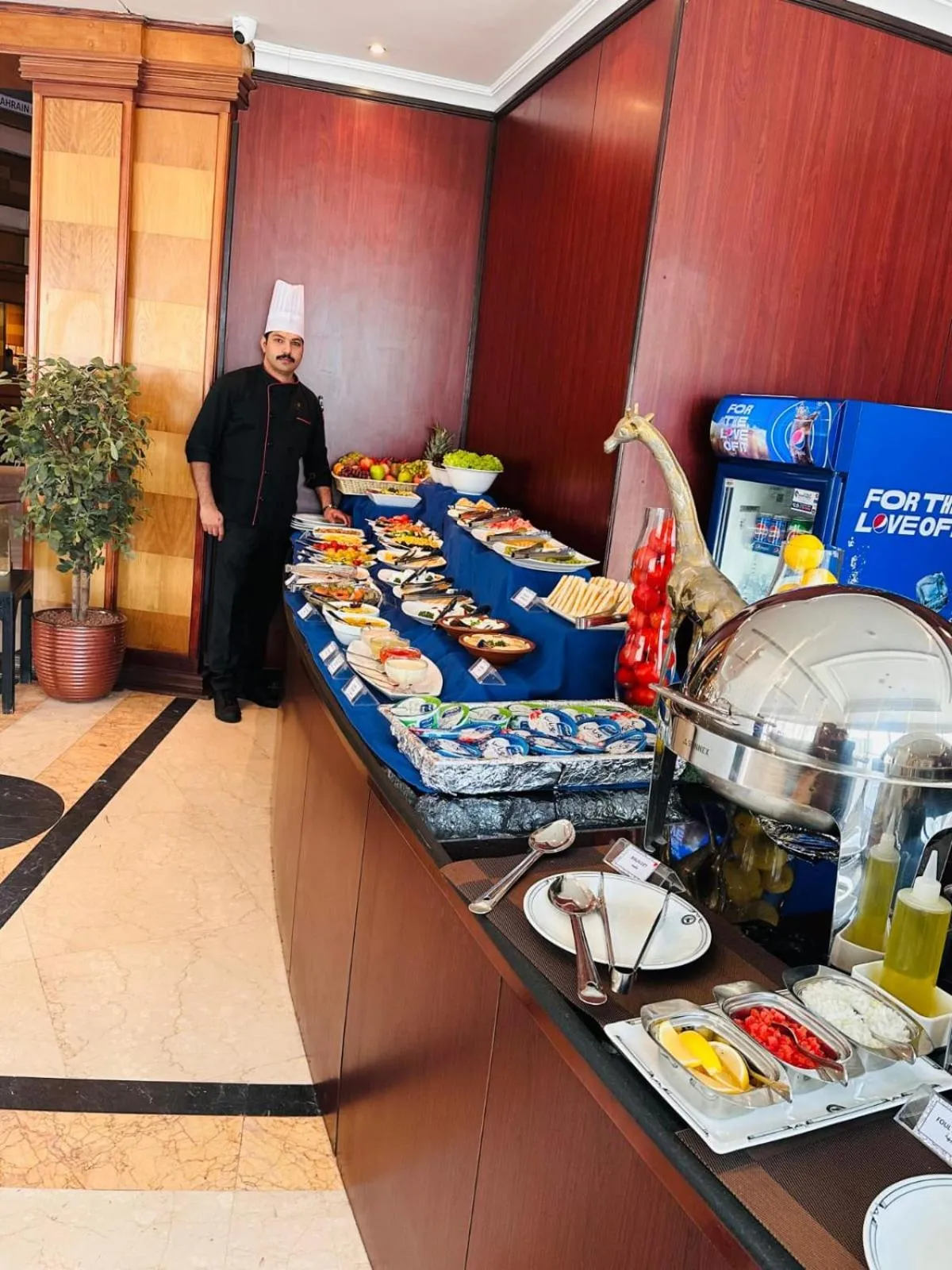 Breakfast in Ramee California Hotel