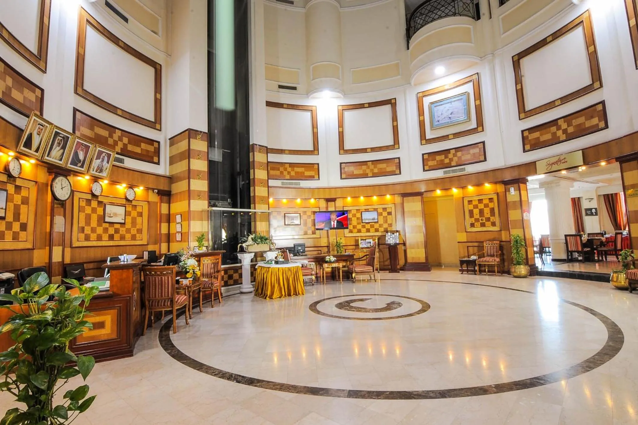 Lobby or reception in Ramee California Hotel
