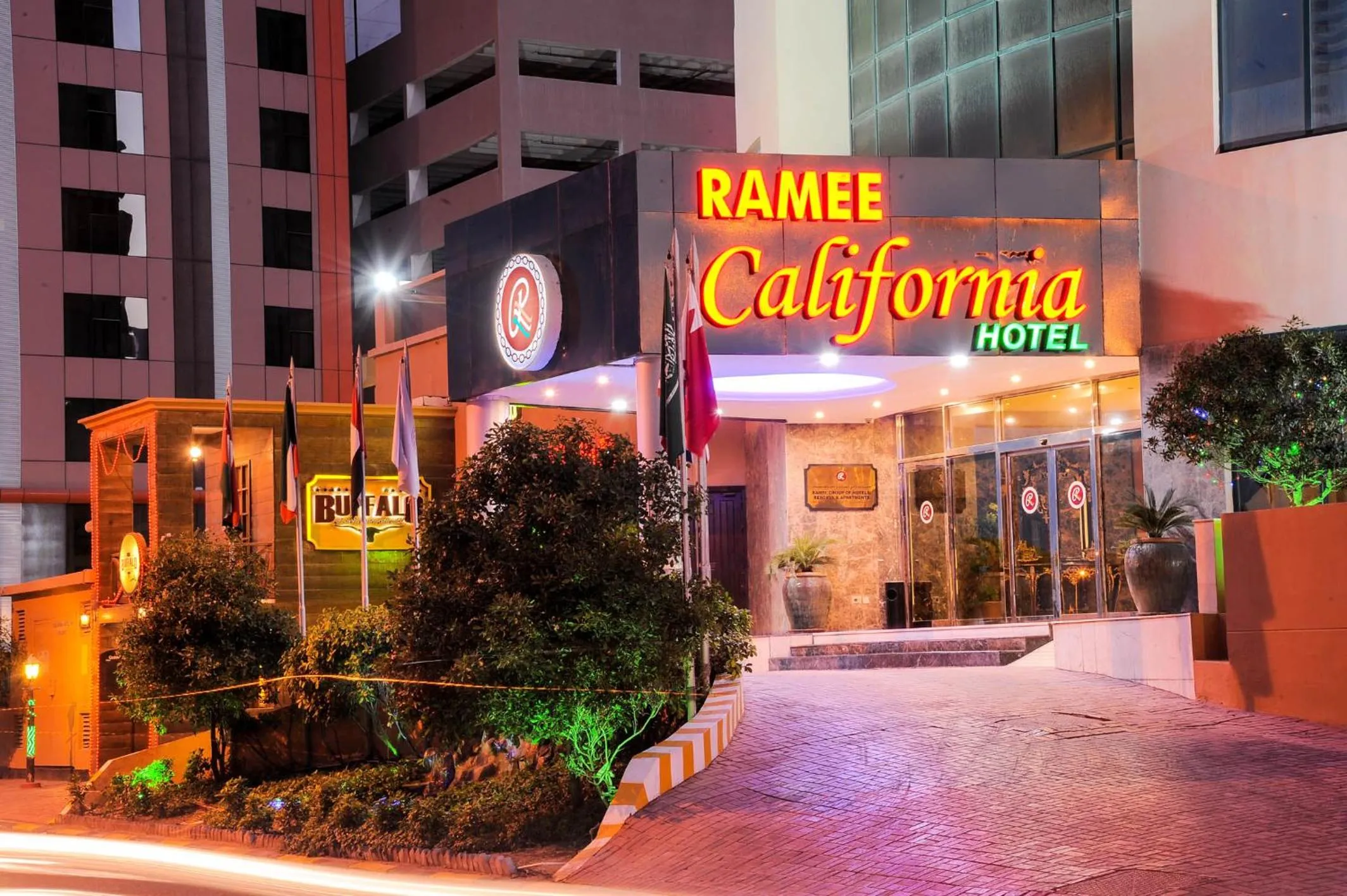 Street view in Ramee California Hotel