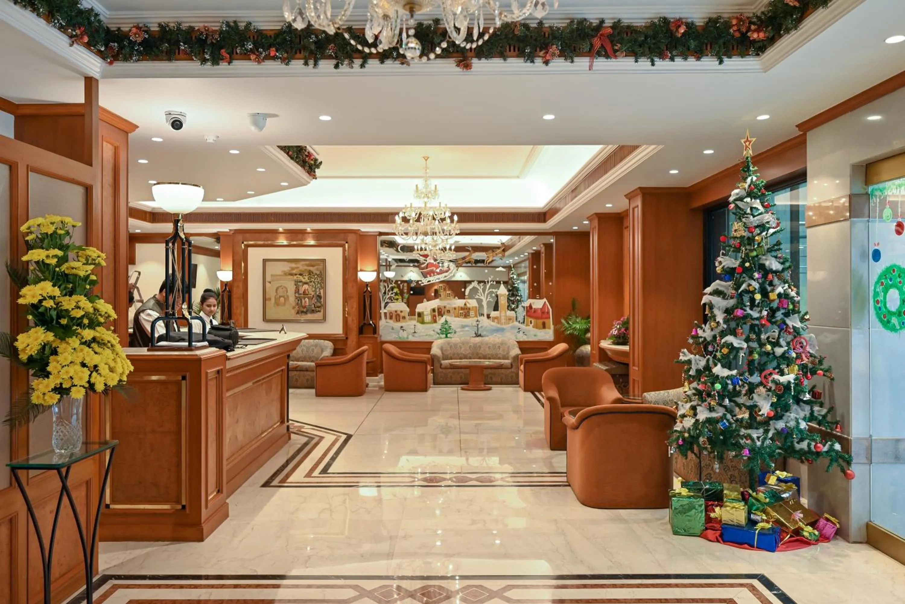 Lobby or reception in Fariyas Hotel Mumbai , Colaba