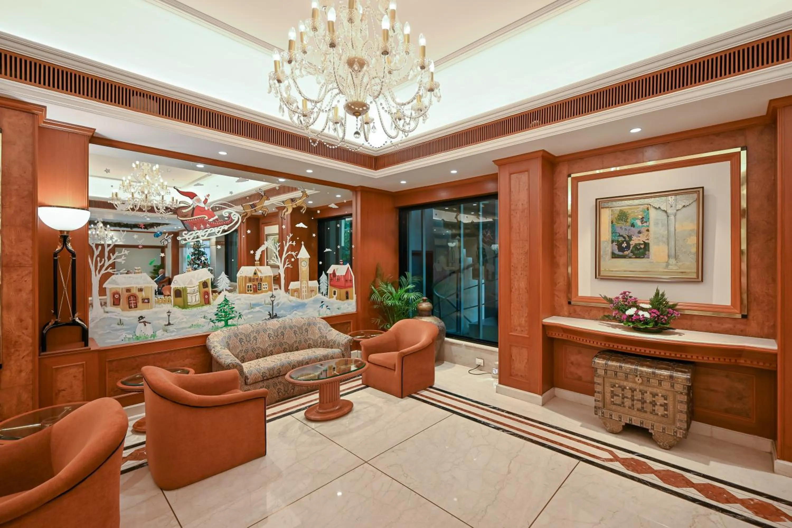 Lobby or reception in Fariyas Hotel Mumbai , Colaba
