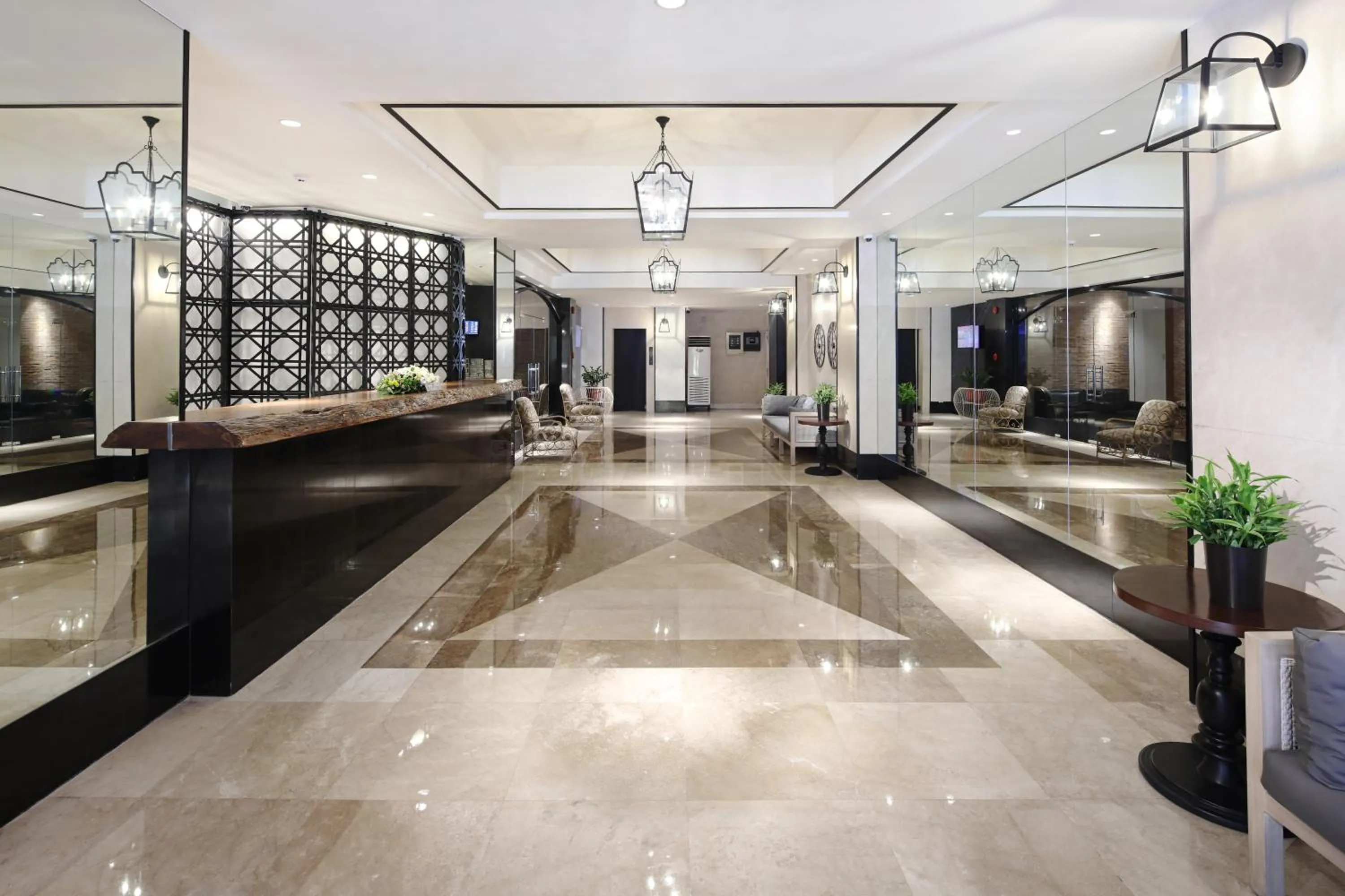 On site in Manila Lotus Hotel