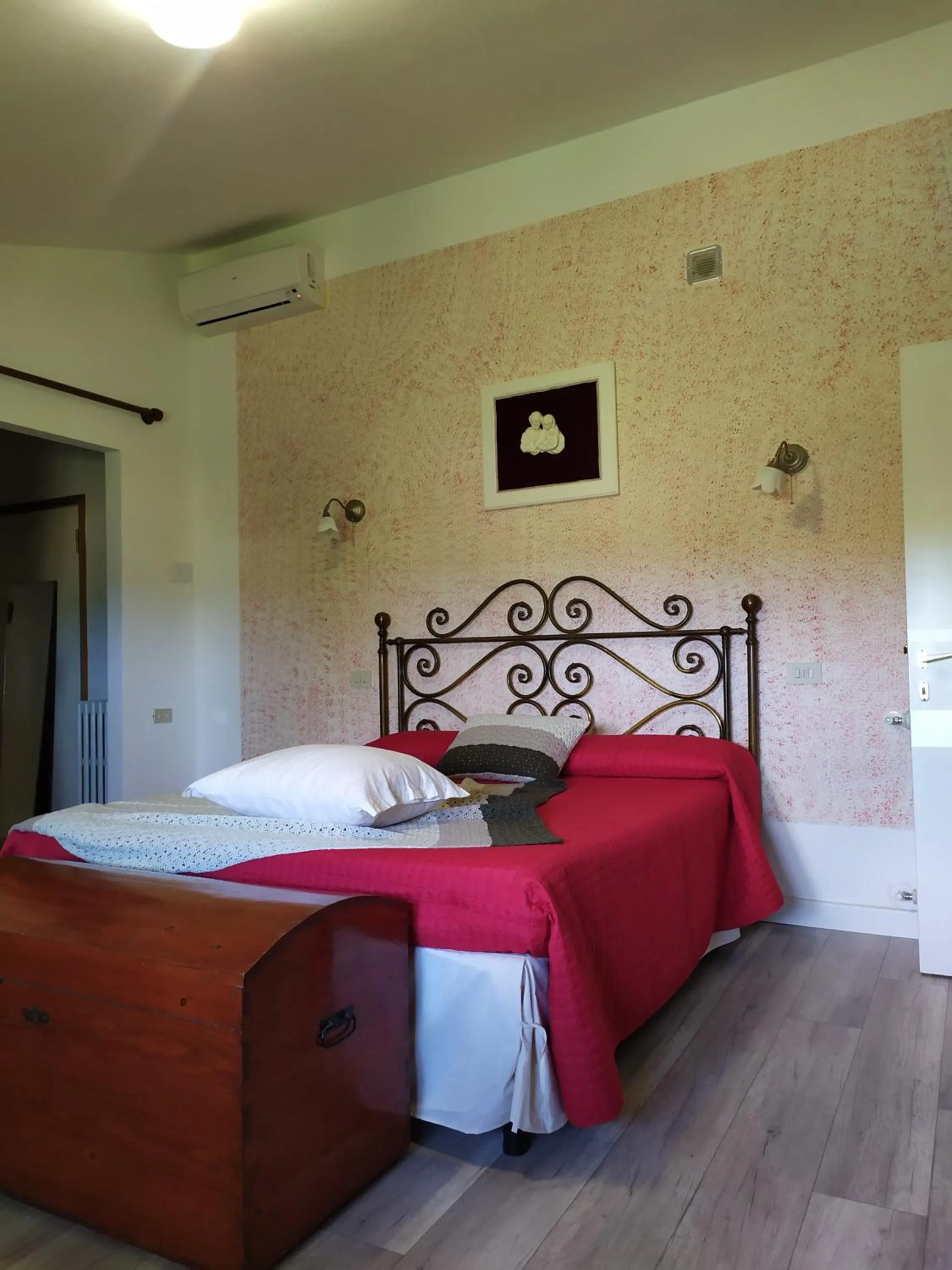 Bed in B&B MOLIN DEL TOPO