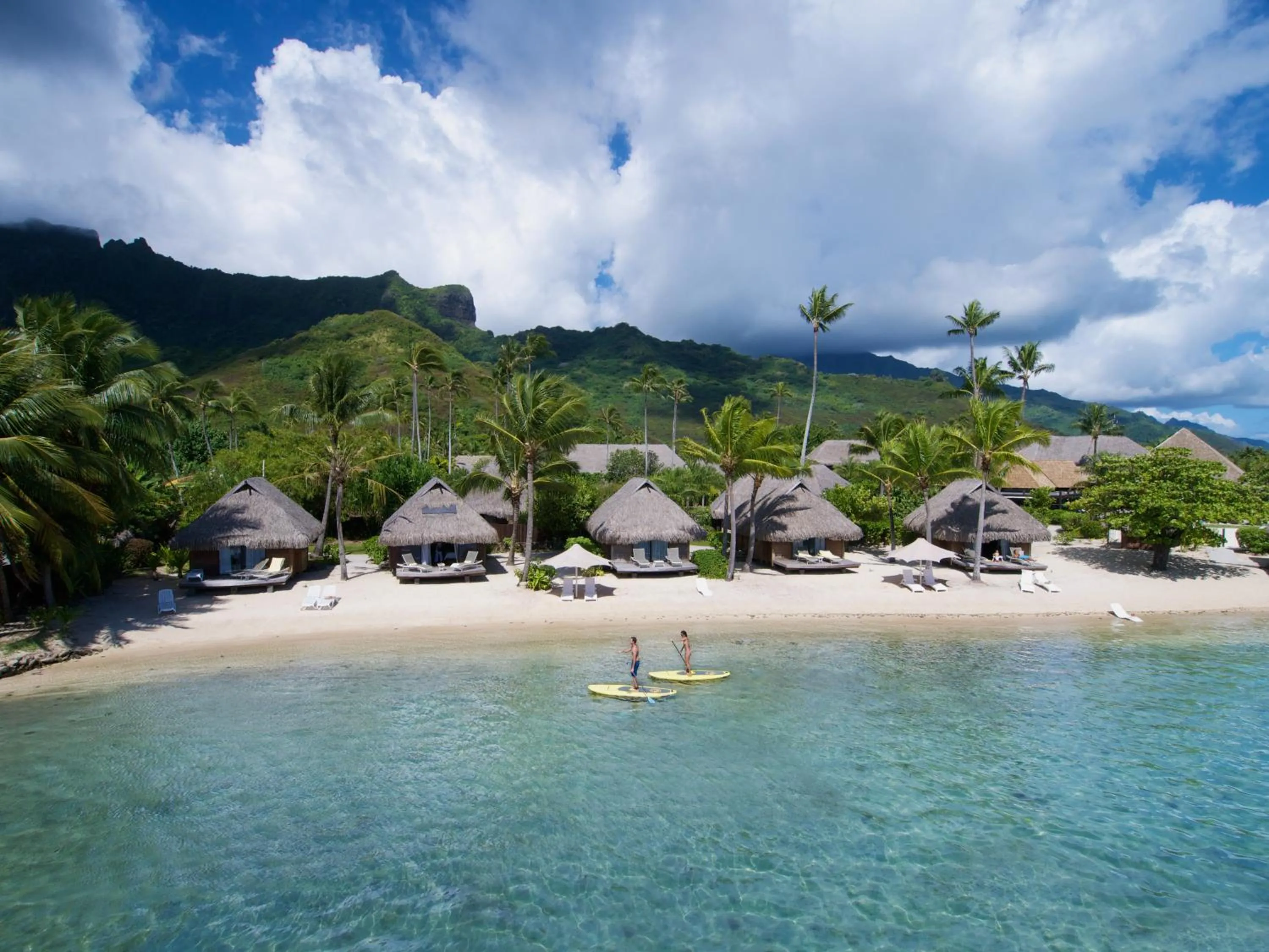 Beach in Manava Beach Resort & Spa Moorea
