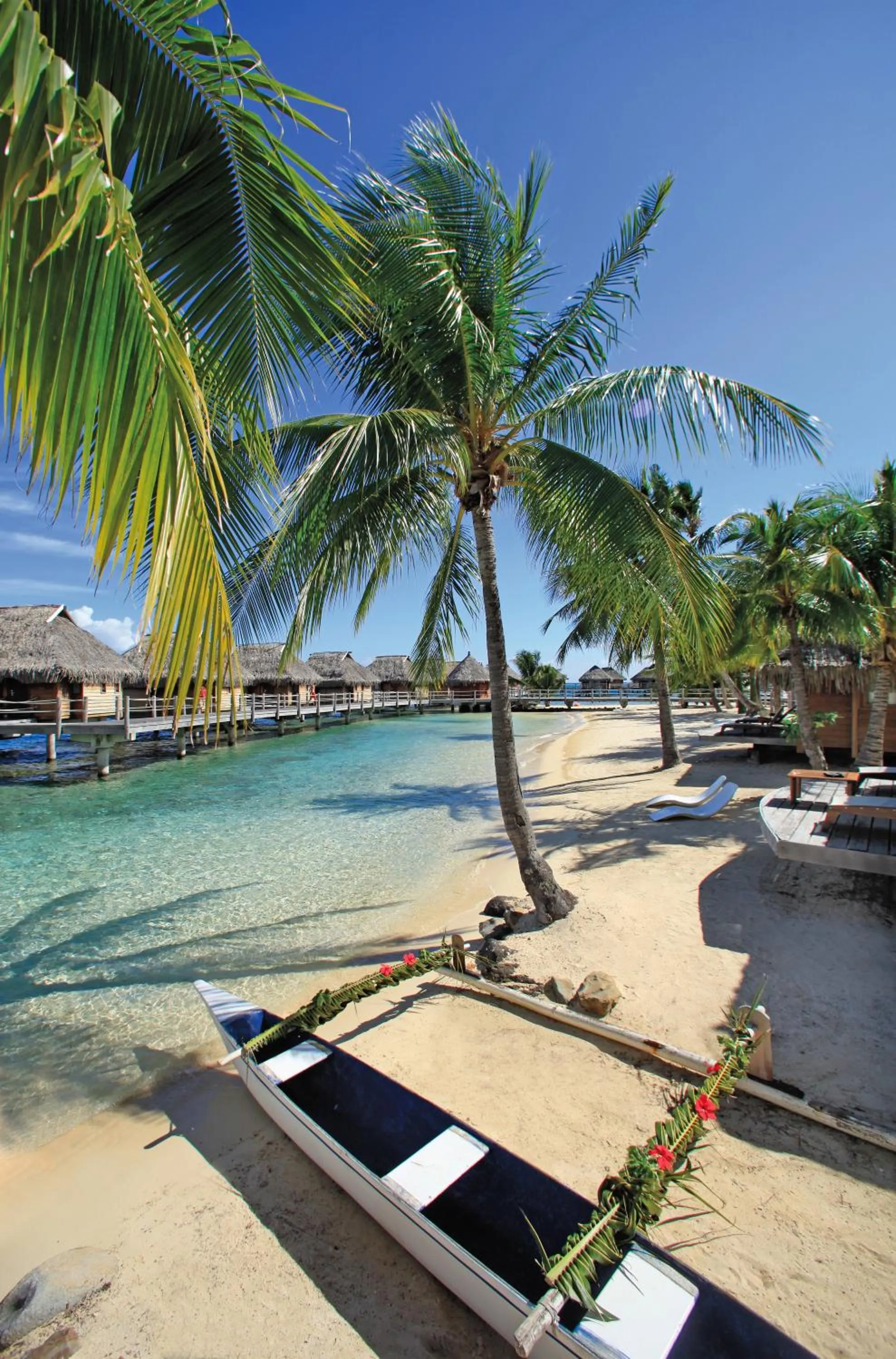 Beach in Manava Beach Resort & Spa Moorea