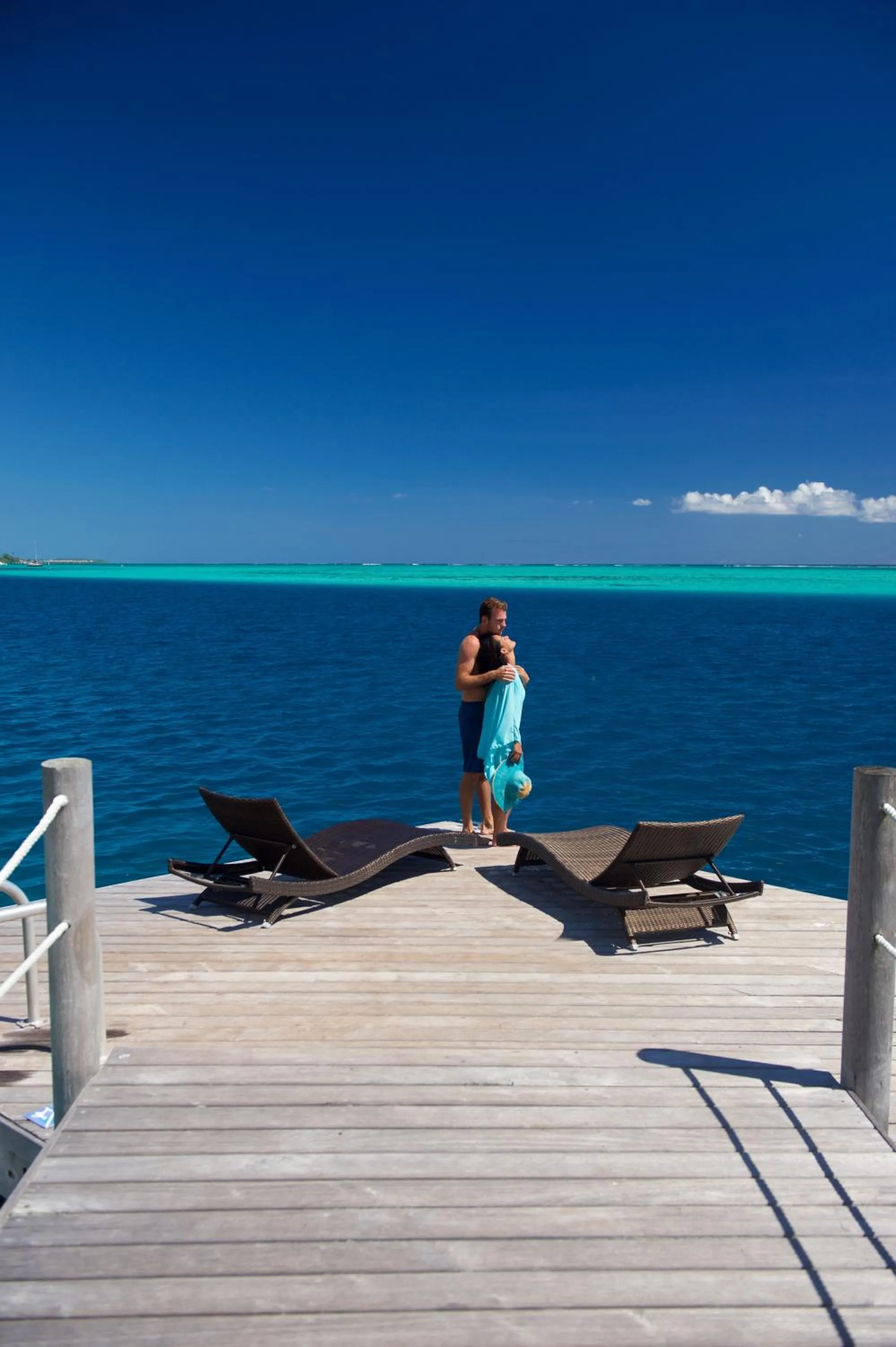 Sea view in Manava Beach Resort & Spa Moorea