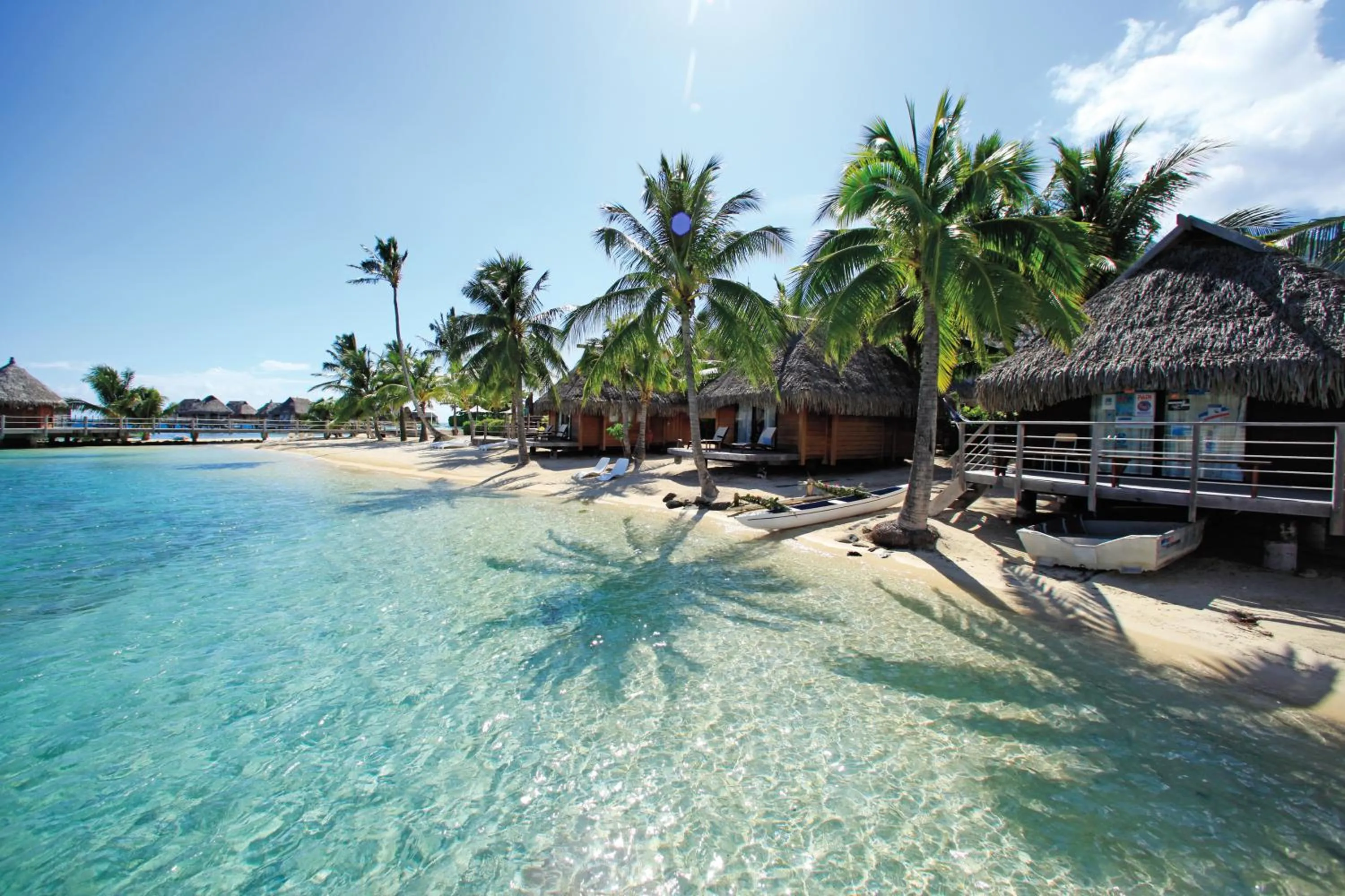 Beach in Manava Beach Resort & Spa Moorea